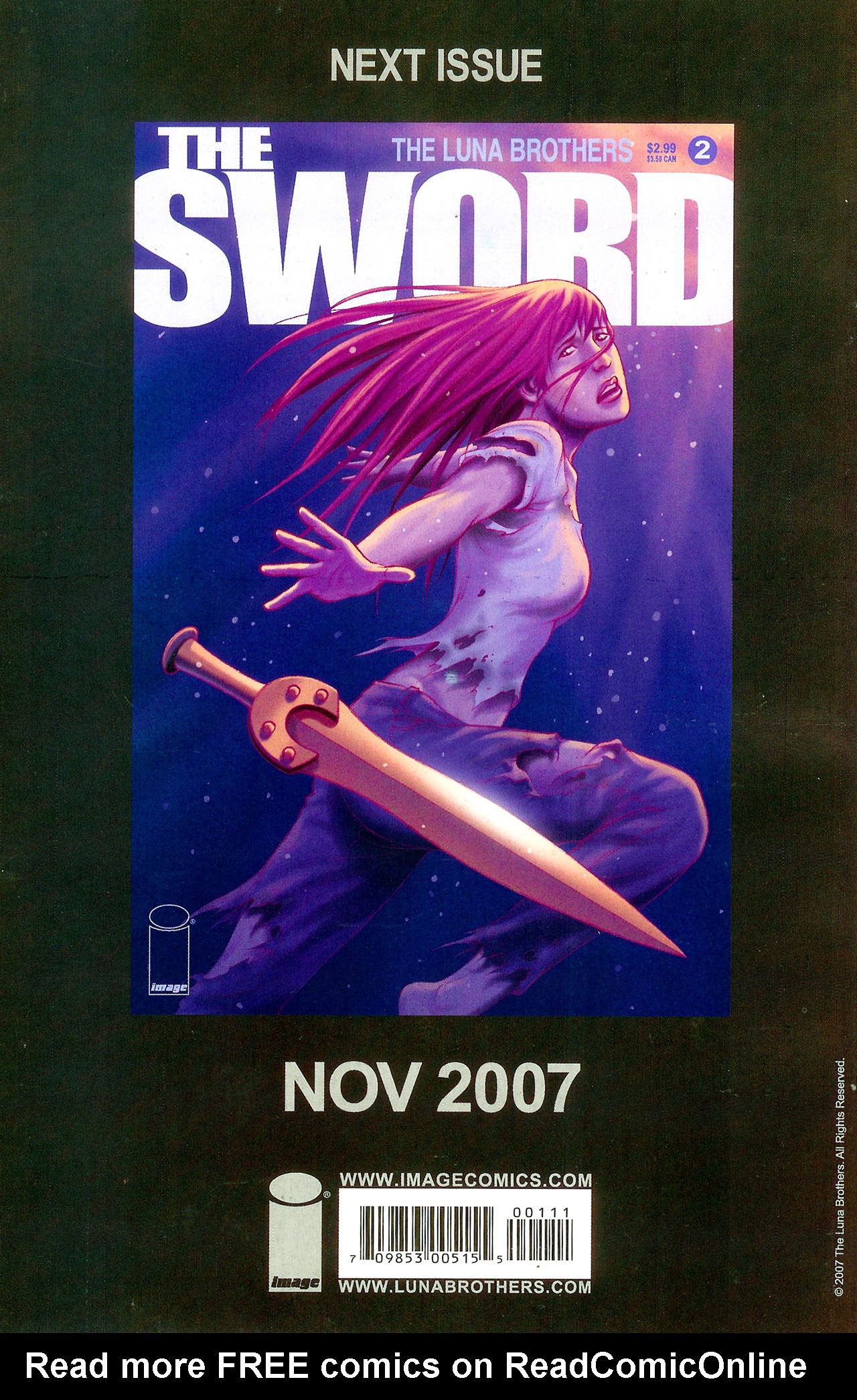 Read online The Sword comic -  Issue #1 - 31