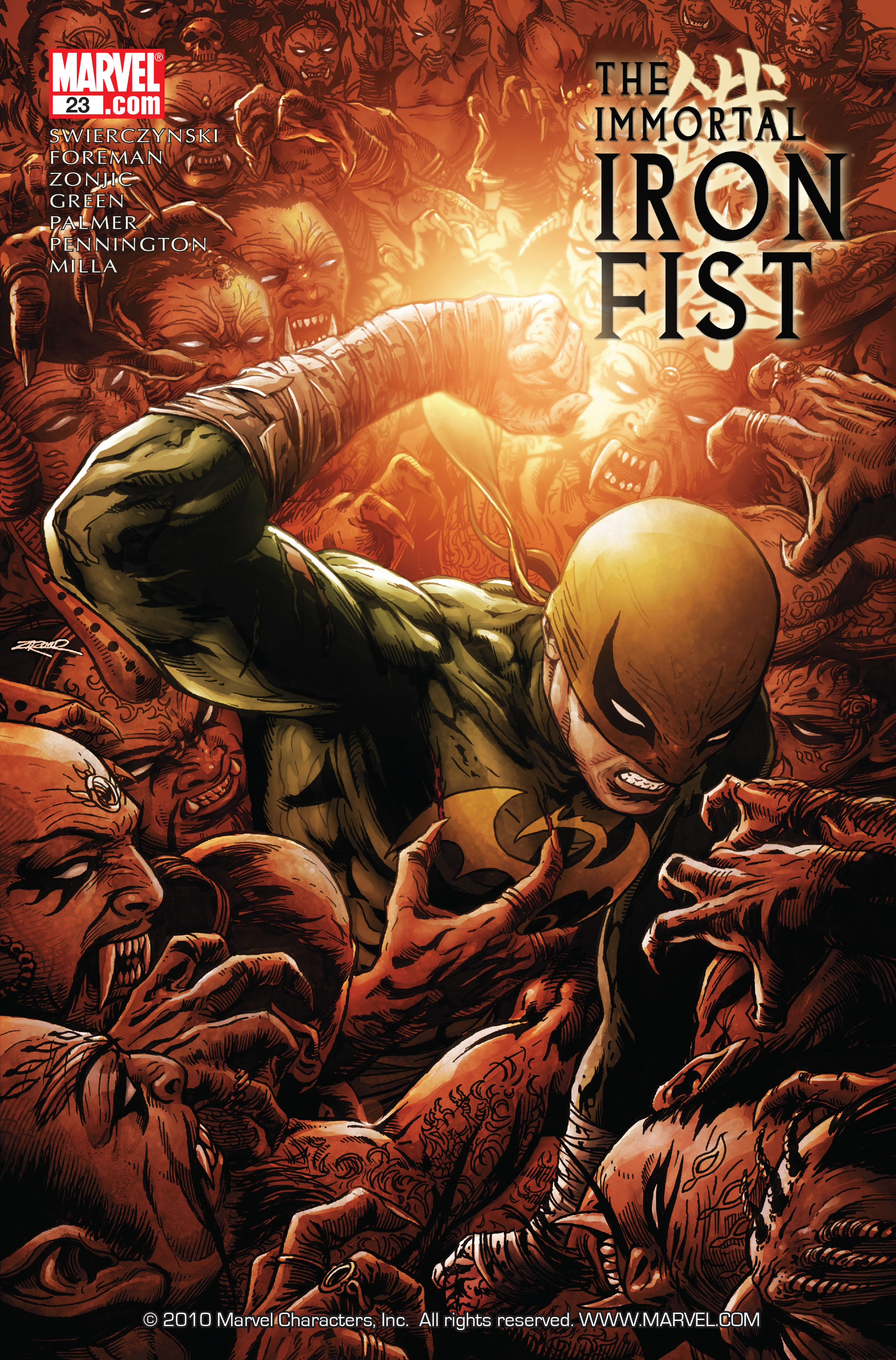Read online The Immortal Iron Fist comic -  Issue #23 - 1