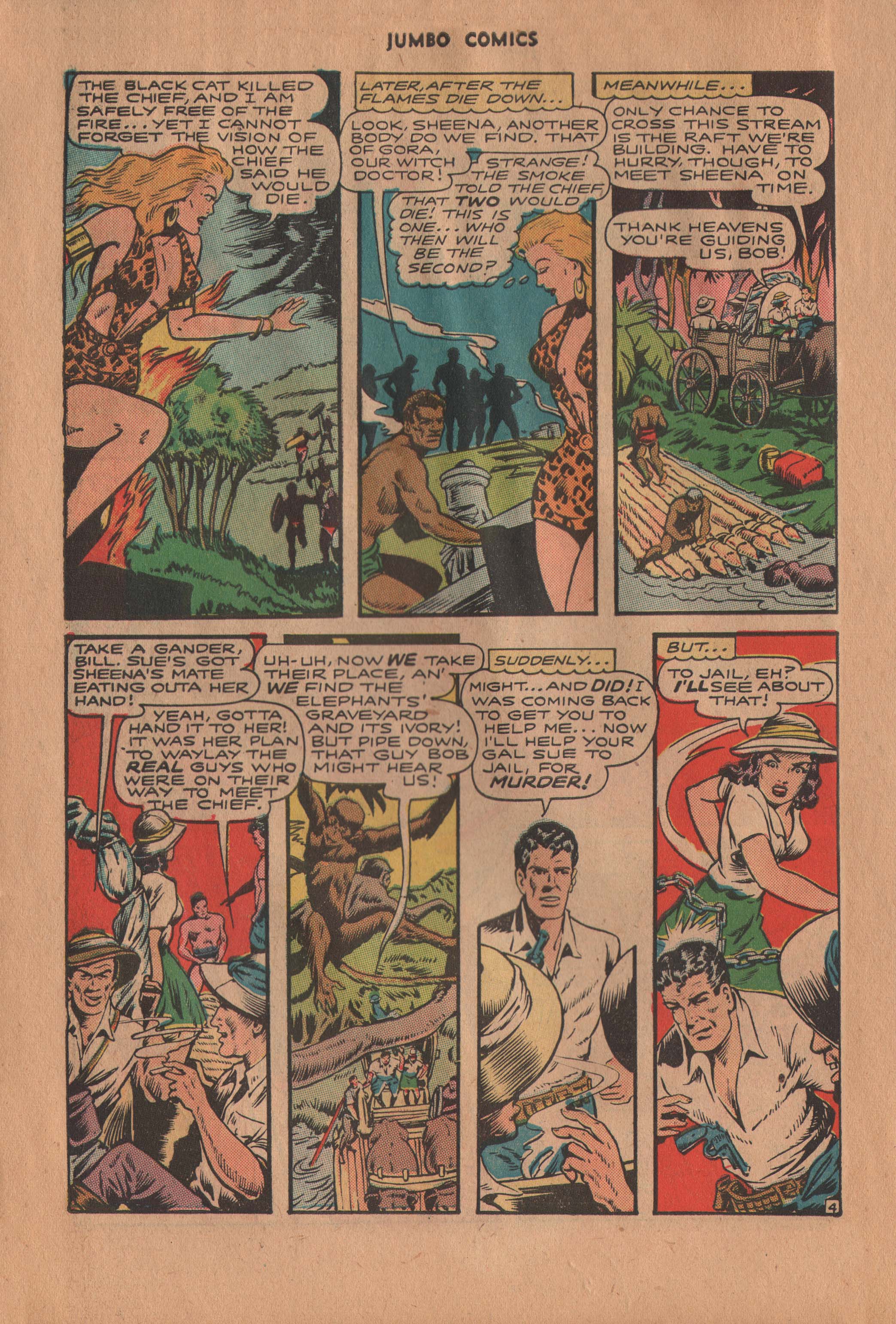 Read online Jumbo Comics comic -  Issue #90 - 6
