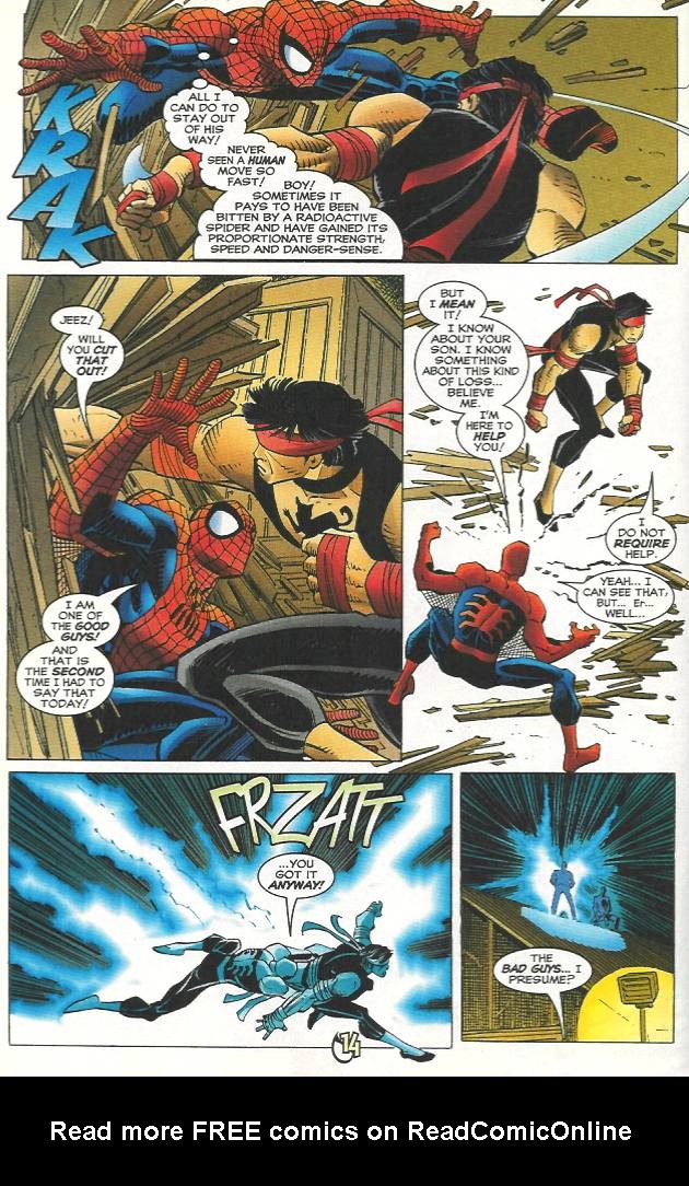 Read online Spider-Man (1990) comic -  Issue #81 - Shadow Of The Cat - 15