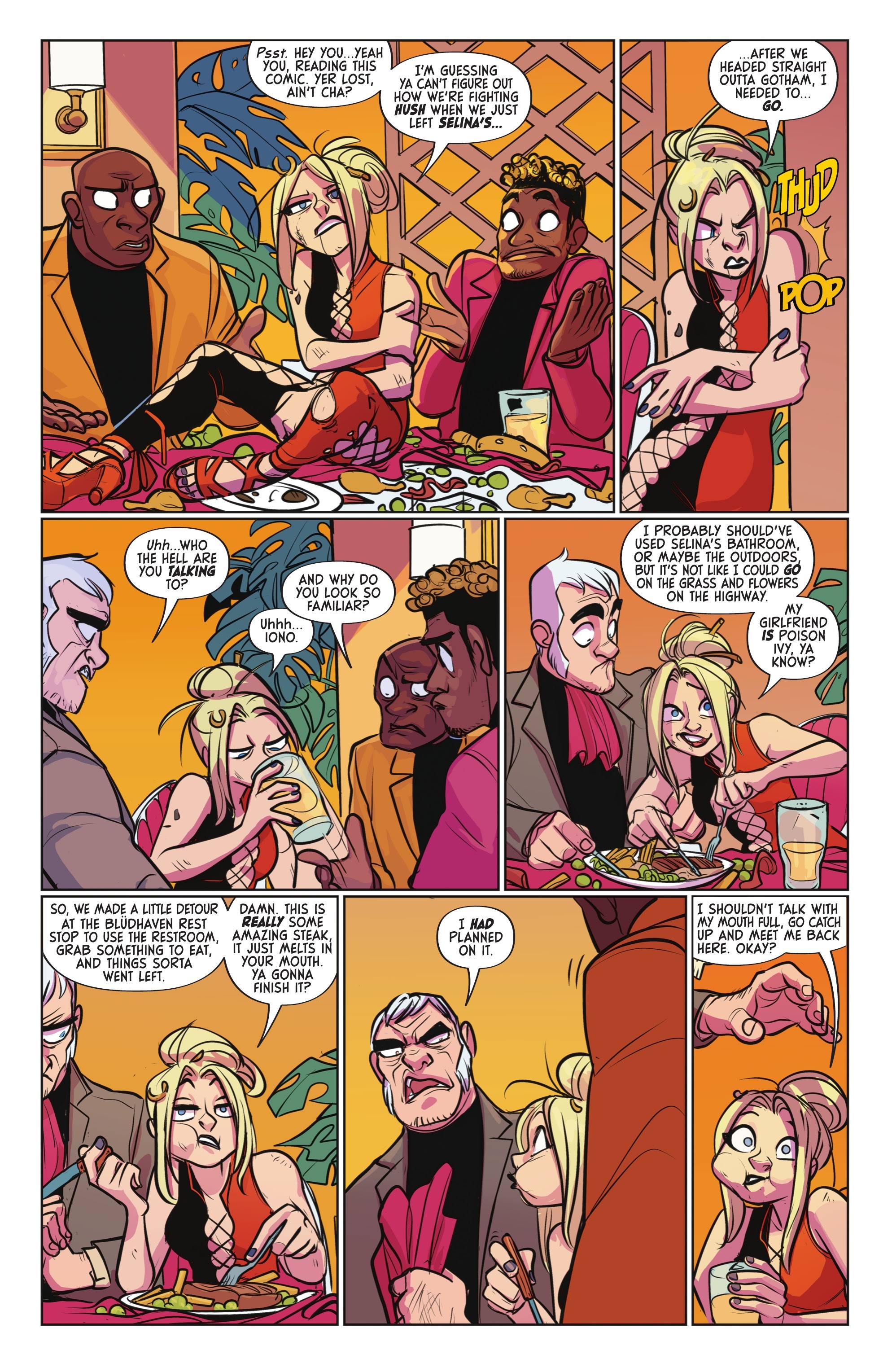 Read online Harley Quinn: The Animated Series: The Eat. Bang! Kill. Tour comic -  Issue #3 - 6
