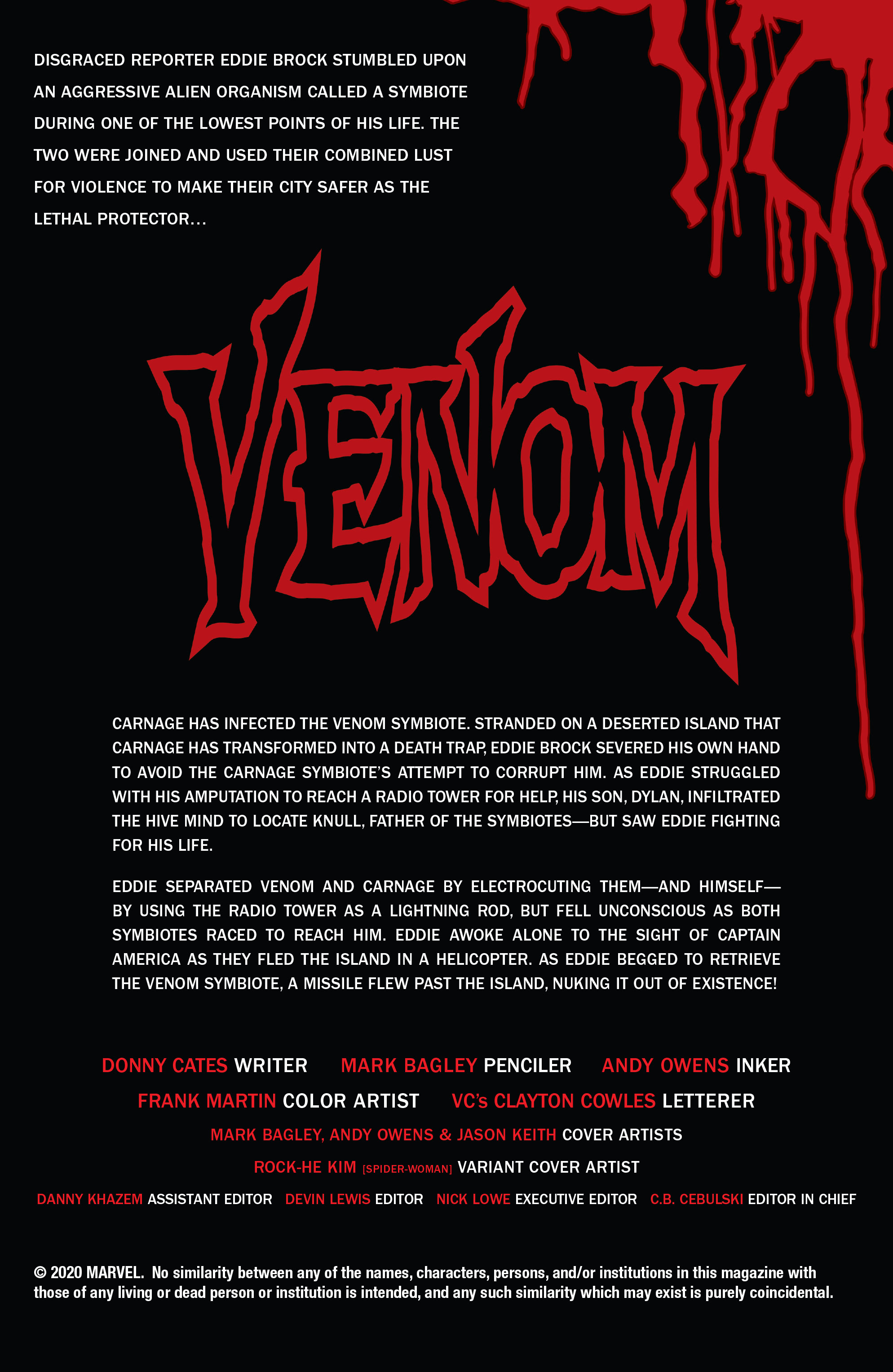 Read online Venom (2018) comic -  Issue #24 - 2