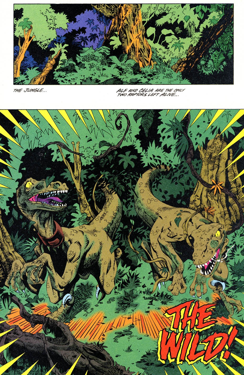 Read online Jurassic Park: Raptors Hijack comic -  Issue #1 - 3