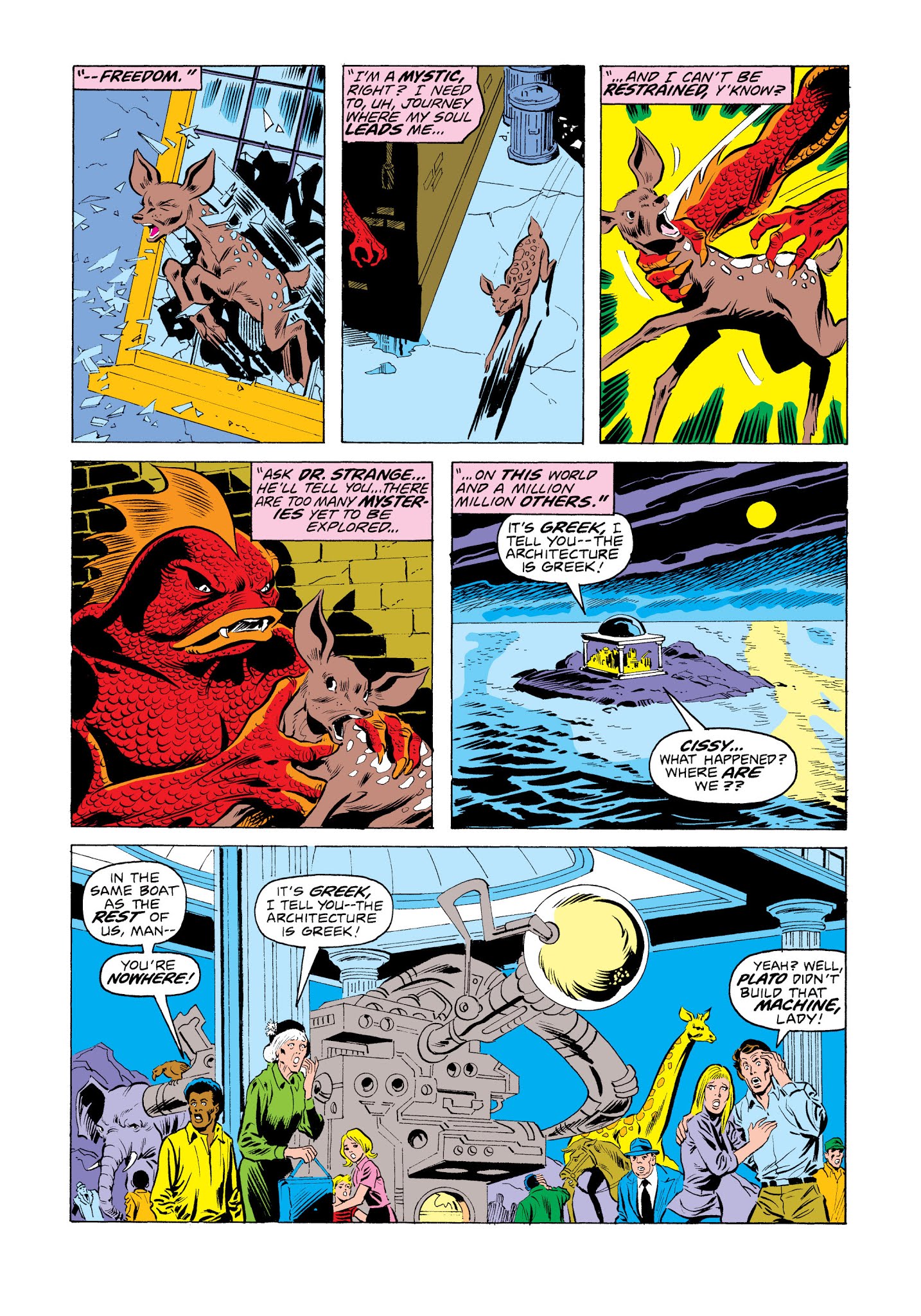 Read online Marvel Masterworks: The Defenders comic -  Issue # TPB 5 (Part 1) - 56