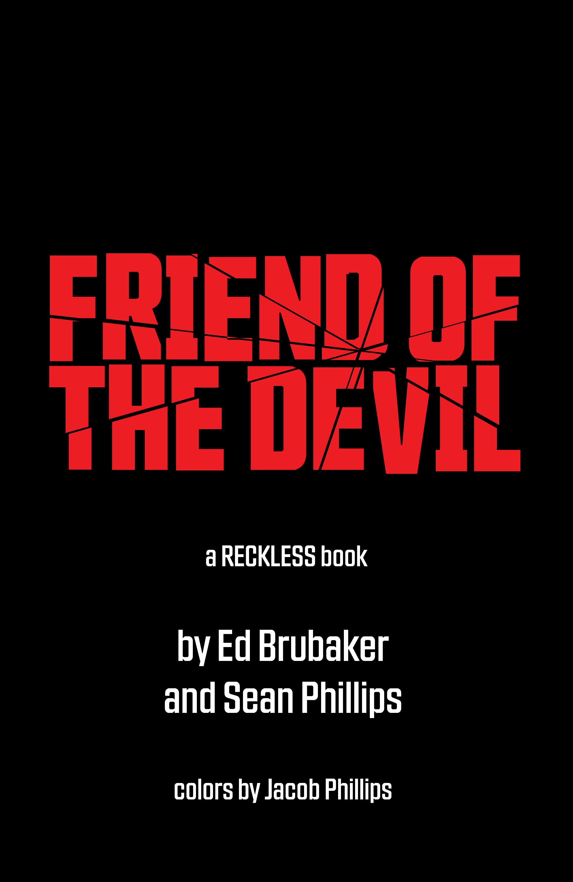 Read online Friend of the Devil: A Reckless Book comic -  Issue # TPB - 6