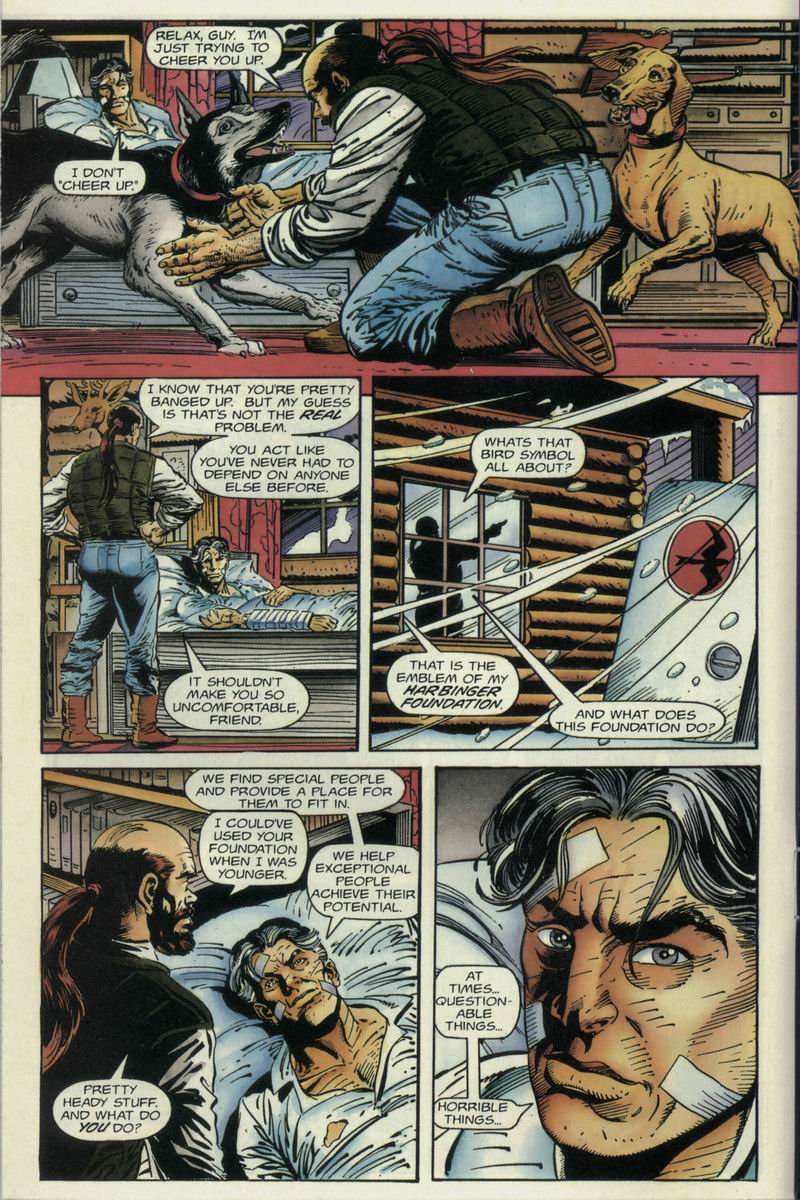 Read online Harbinger Files comic -  Issue #1 - 8