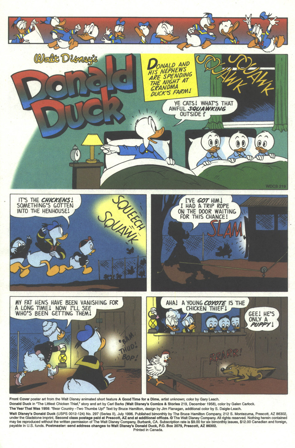 Read online Walt Disney's Donald Duck (1952) comic -  Issue #297 - 3