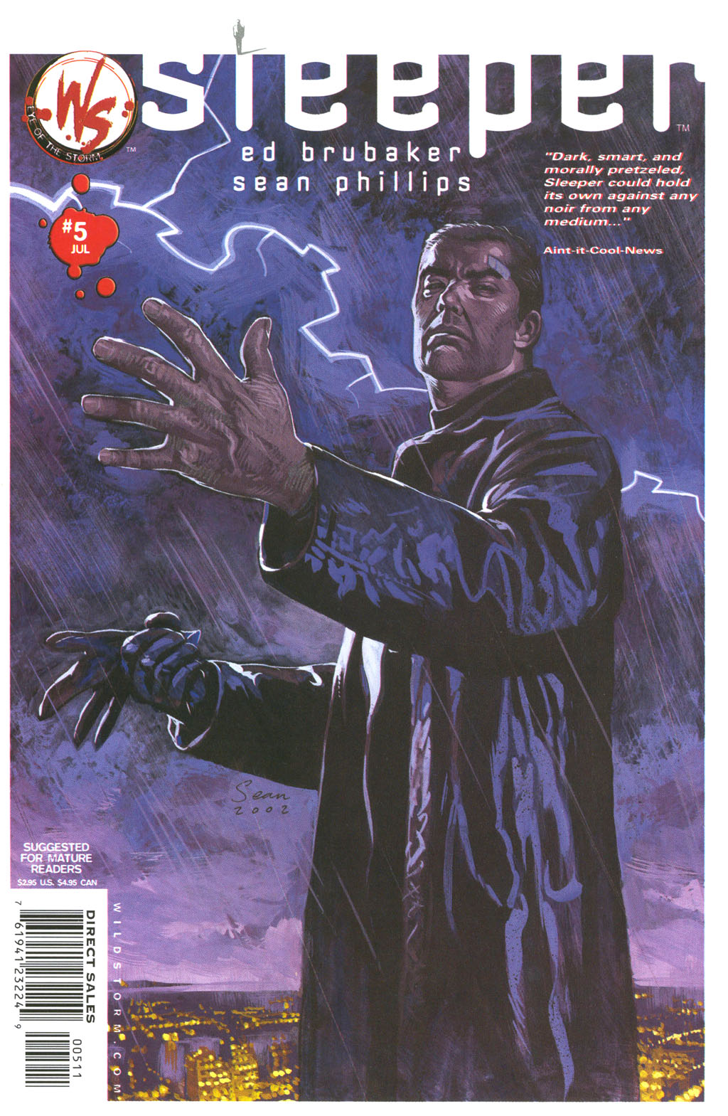 Read online Sleeper comic -  Issue #5 - 2