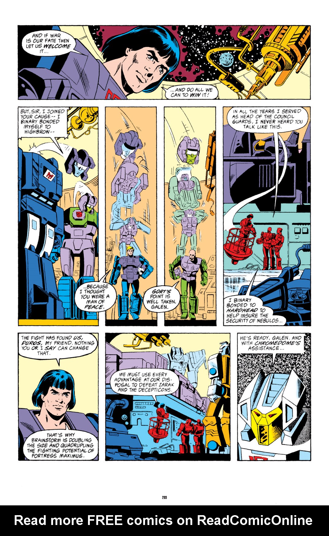 Read online The Transformers Classics comic -  Issue # TPB 3 - 290