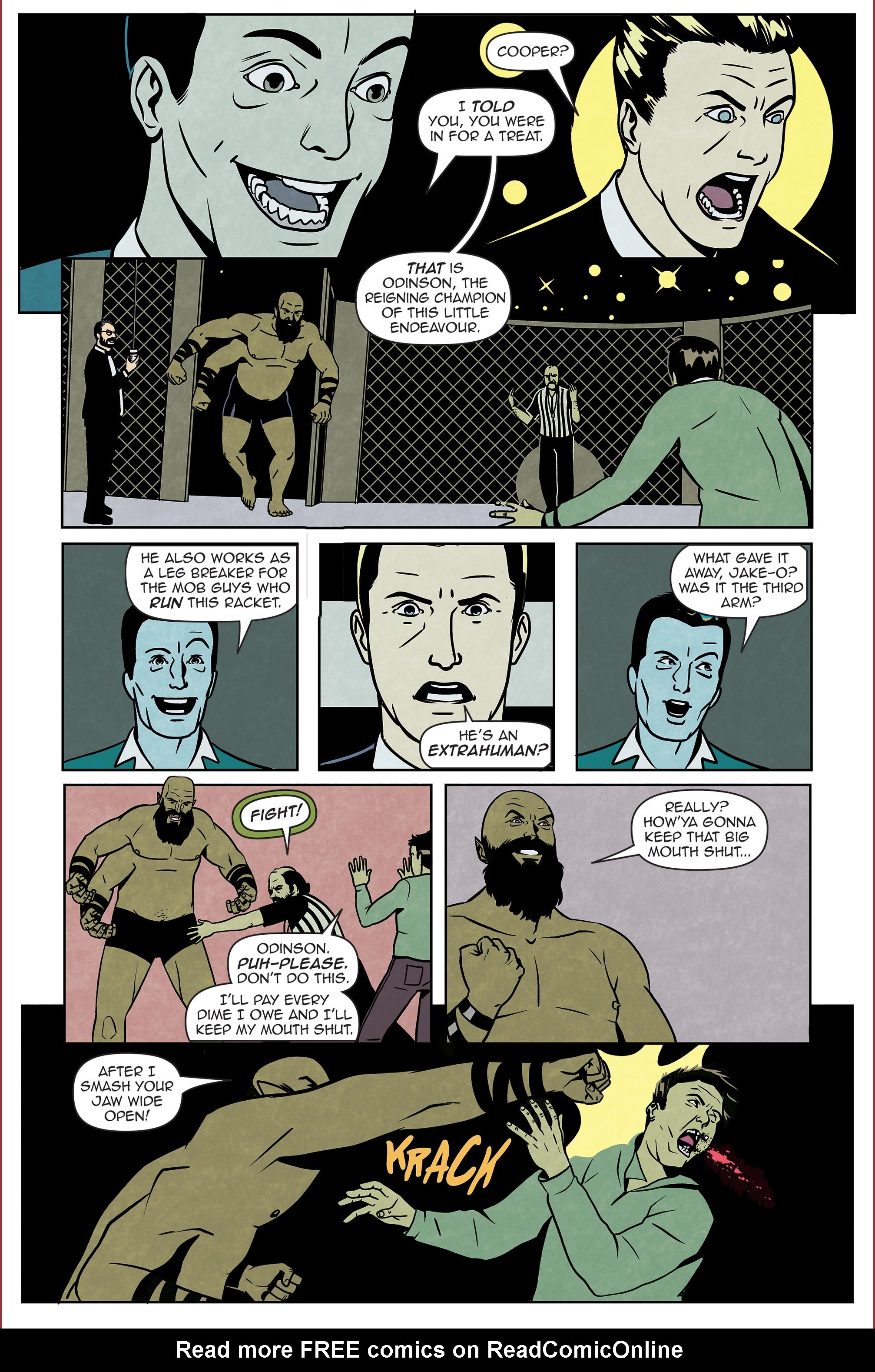Read online The F1rst Hero: Fight For Your Life comic -  Issue #1 - 23