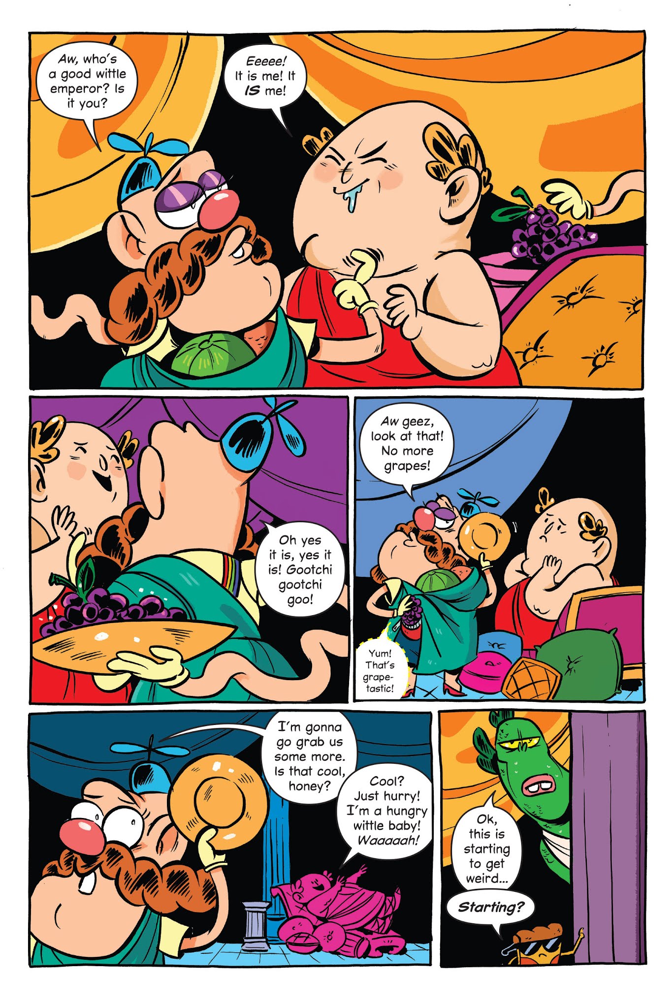Read online Uncle Grandpa and the Time Casserole comic -  Issue # TPB - 68
