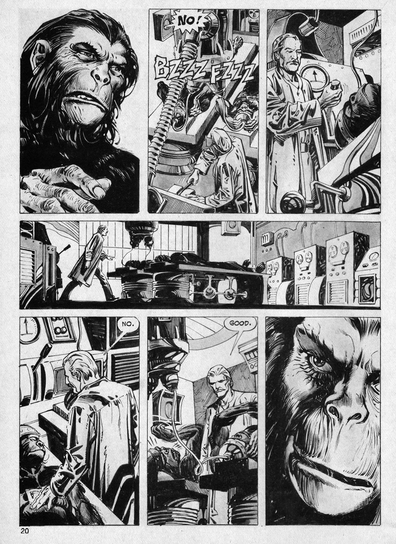 Read online Planet of the Apes comic -  Issue #18 - 22
