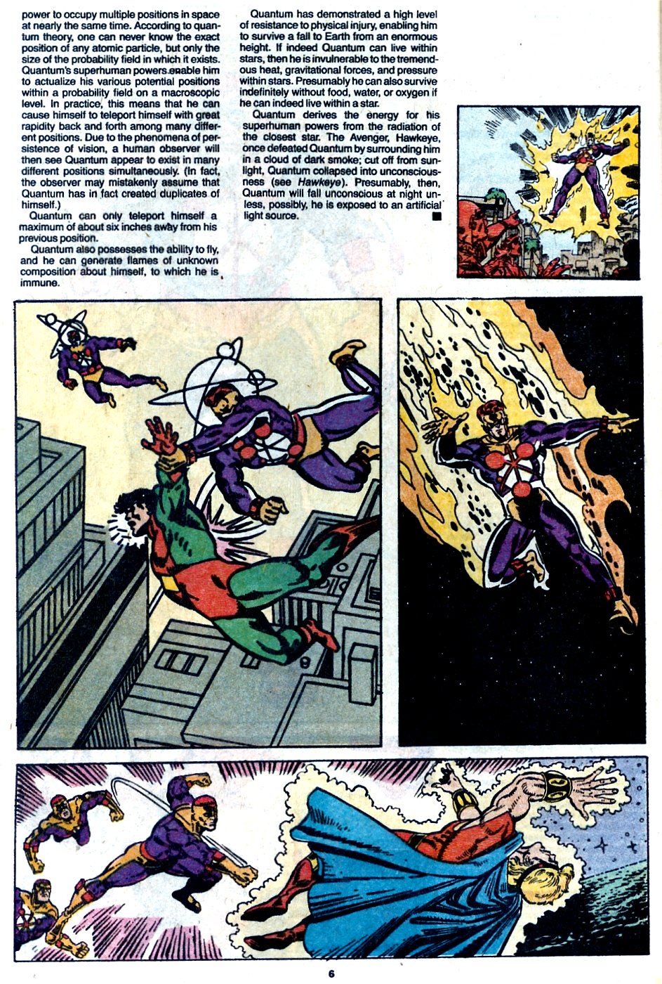 Read online The Official Handbook of the Marvel Universe: Update '89 comic -  Issue #6 - 8