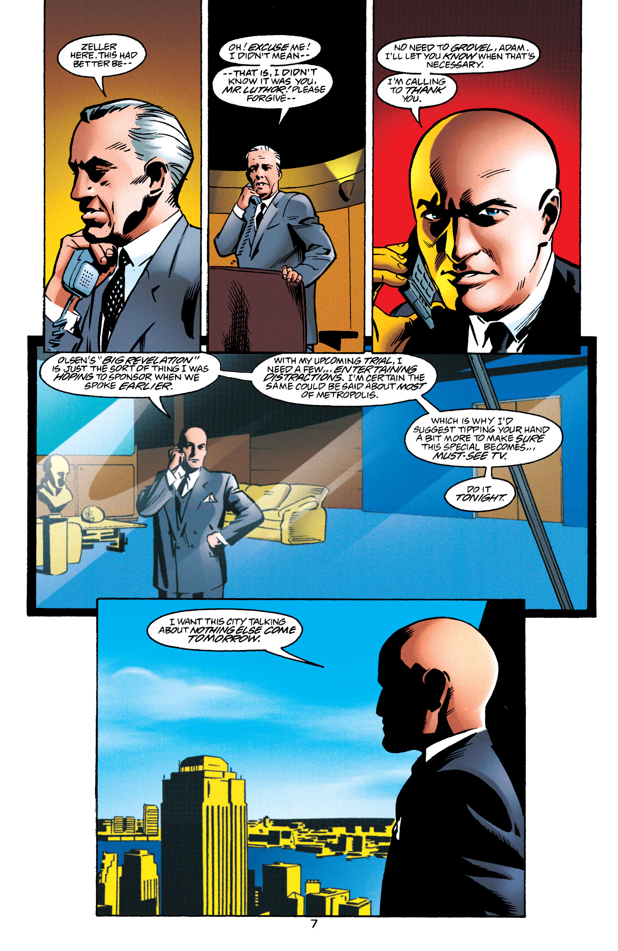 Read online Adventures of Superman (1987) comic -  Issue #550 - 8