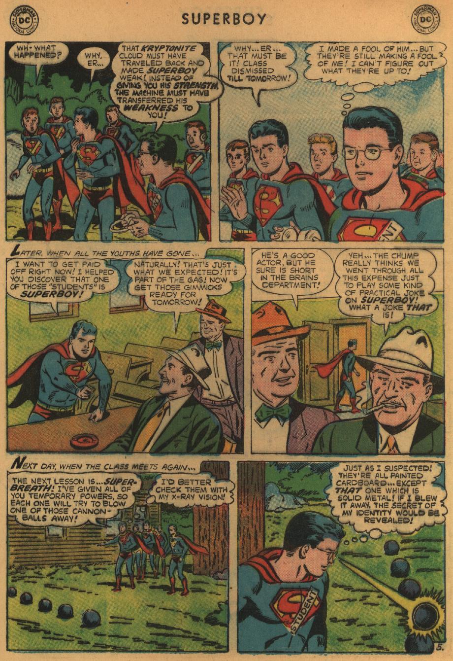 Read online Superboy (1949) comic -  Issue #61 - 25