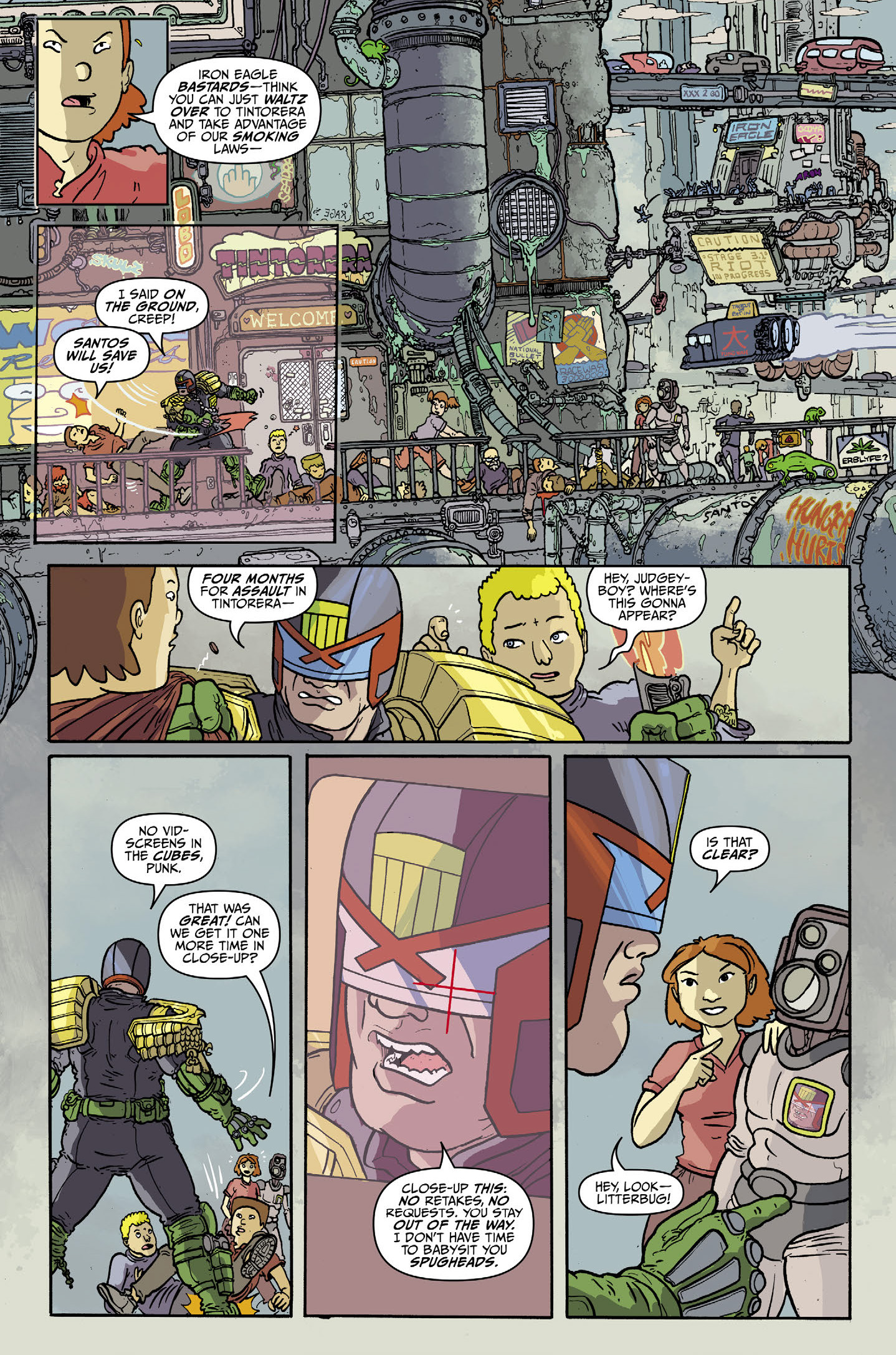 Read online Judge Dredd Megazine (Vol. 5) comic -  Issue #451 - 113