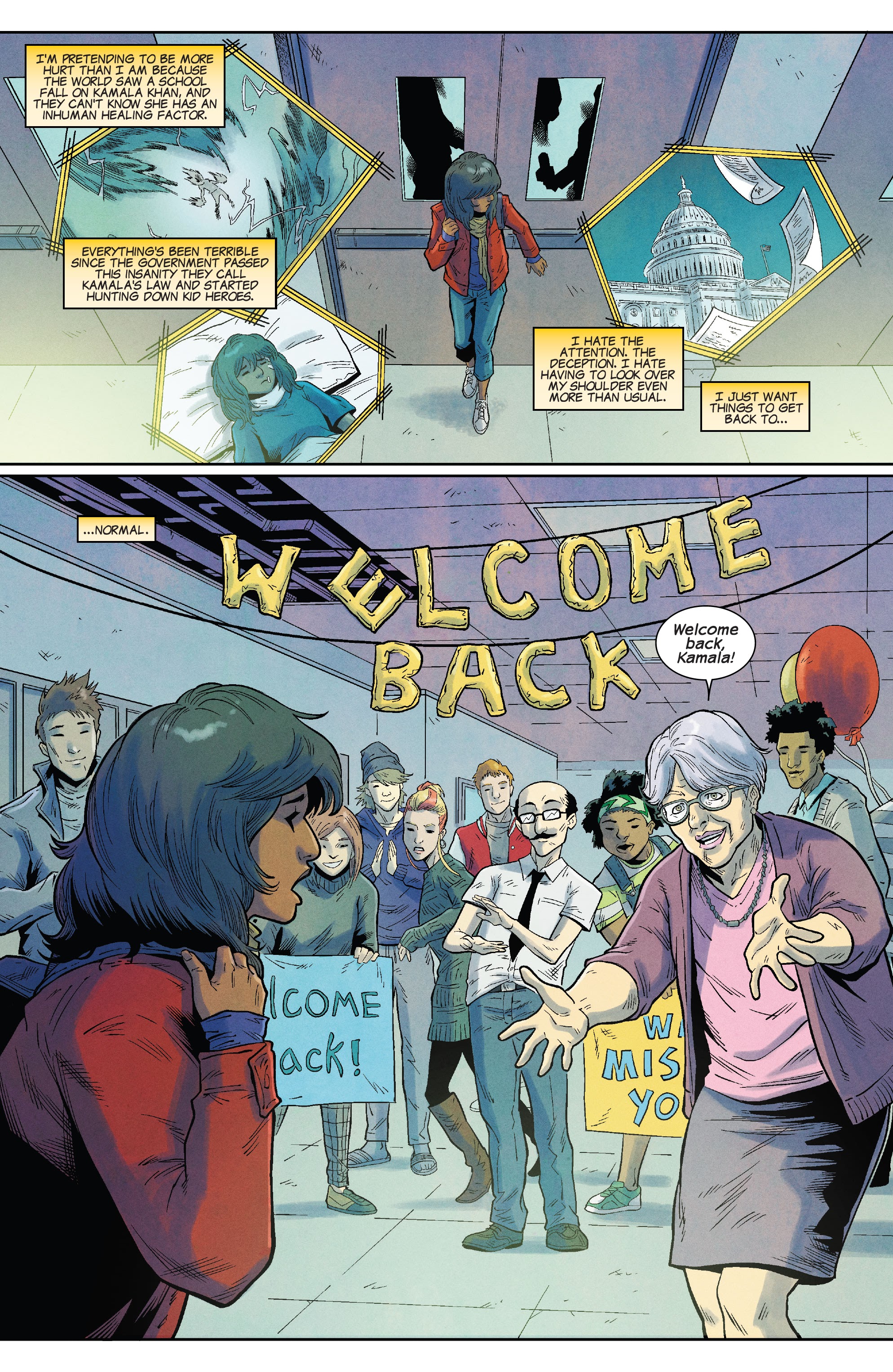 Read online Magnificent Ms. Marvel comic -  Issue #15 - 6
