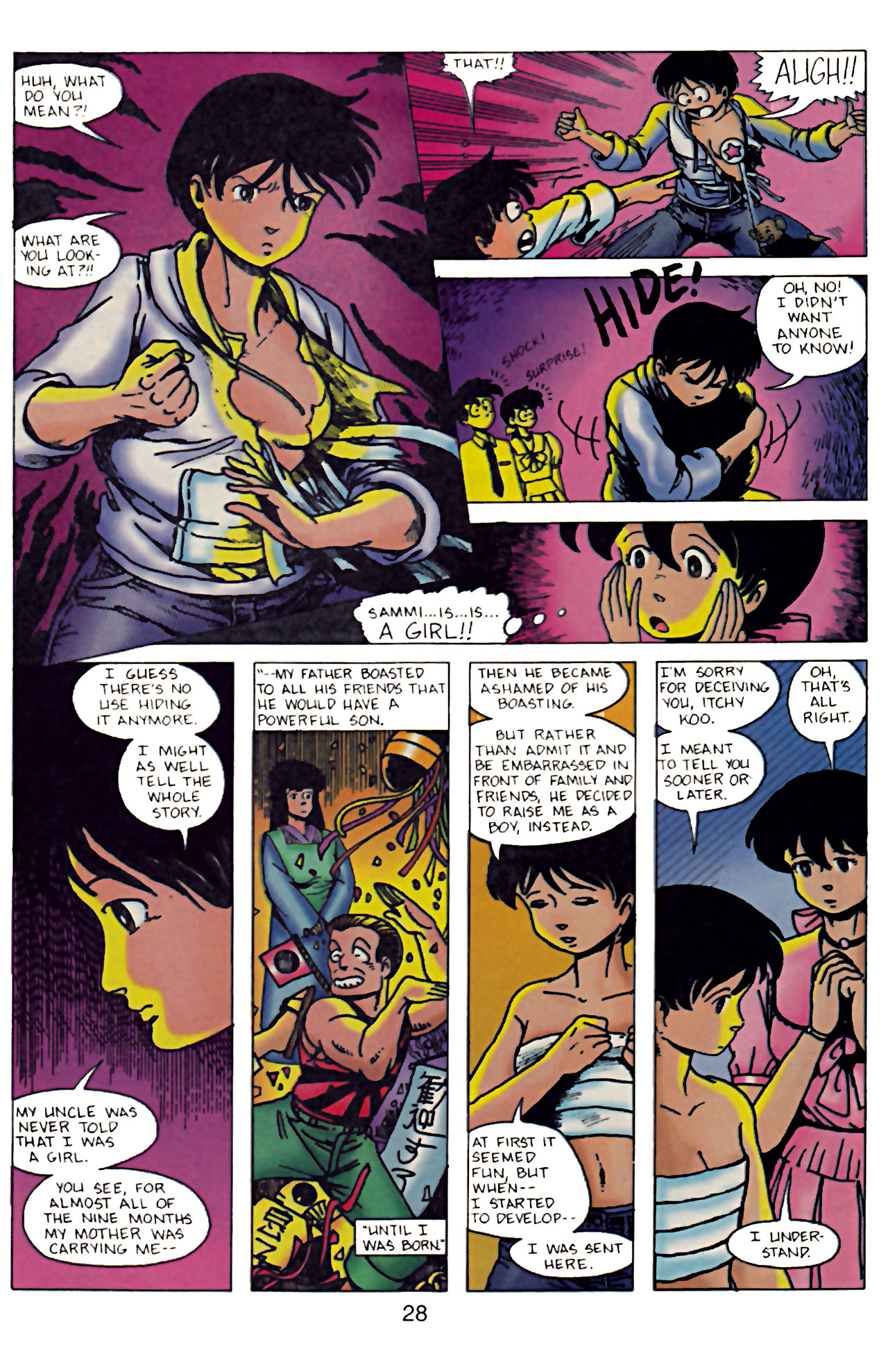 Read online Ninja High School In Color comic -  Issue #7 - 30