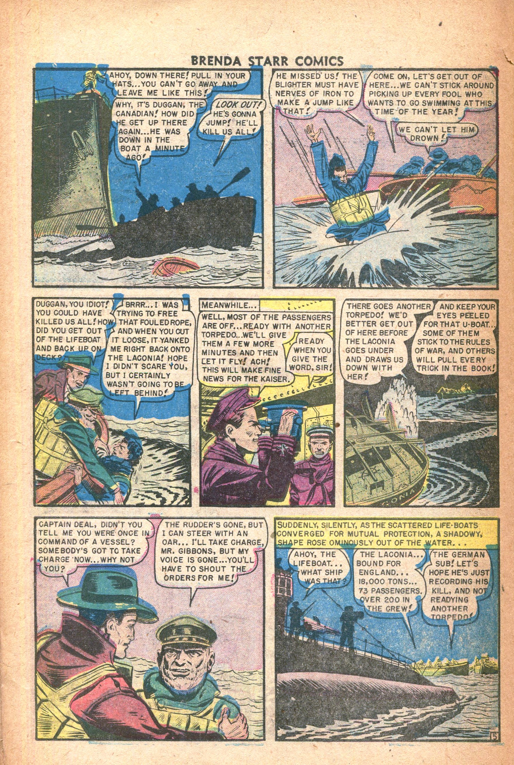 Read online Brenda Starr (1948) comic -  Issue #12 - 26