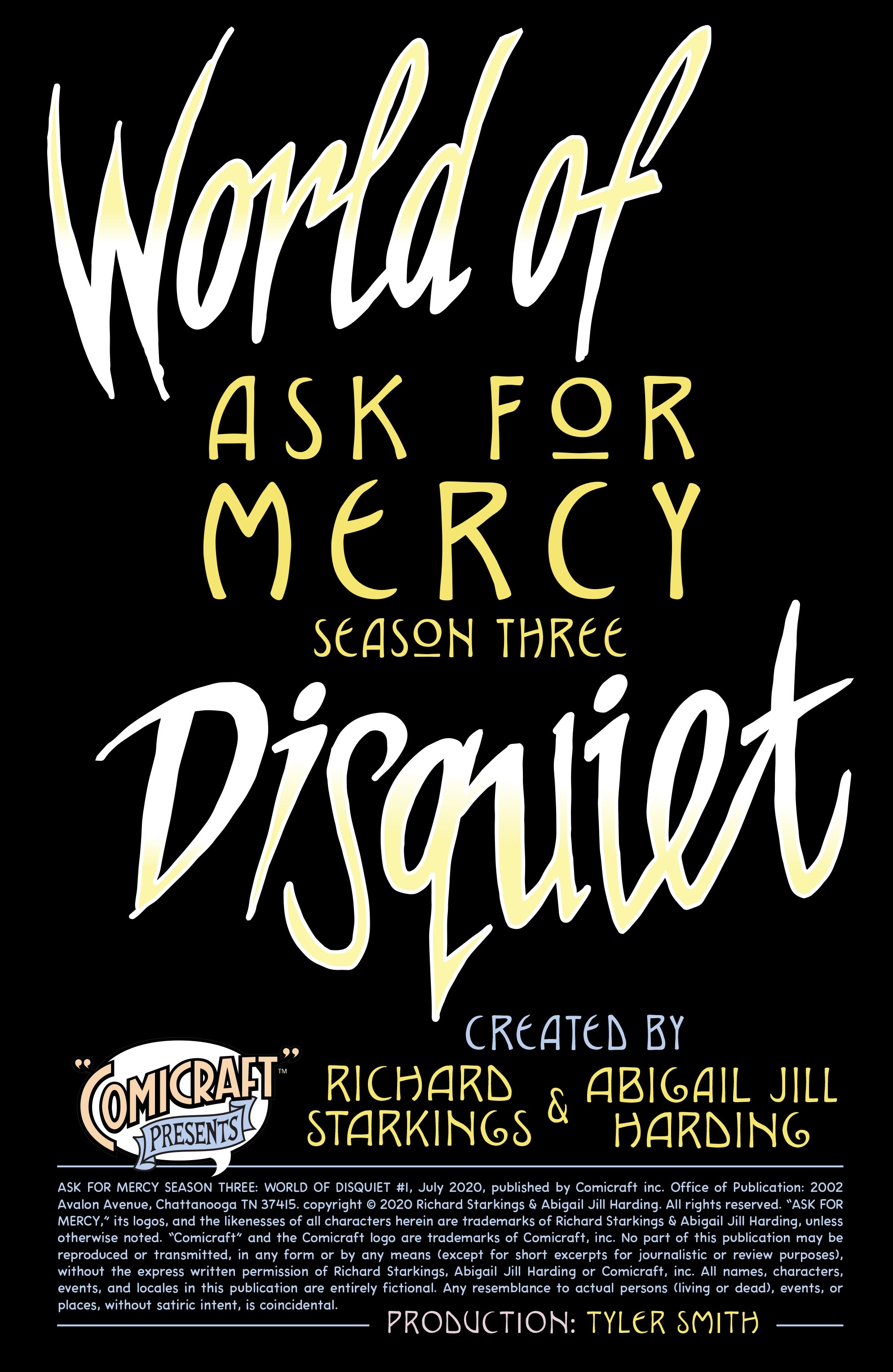 Read online Ask For Mercy Season Three: World Of Disquiet comic -  Issue #1 - 2