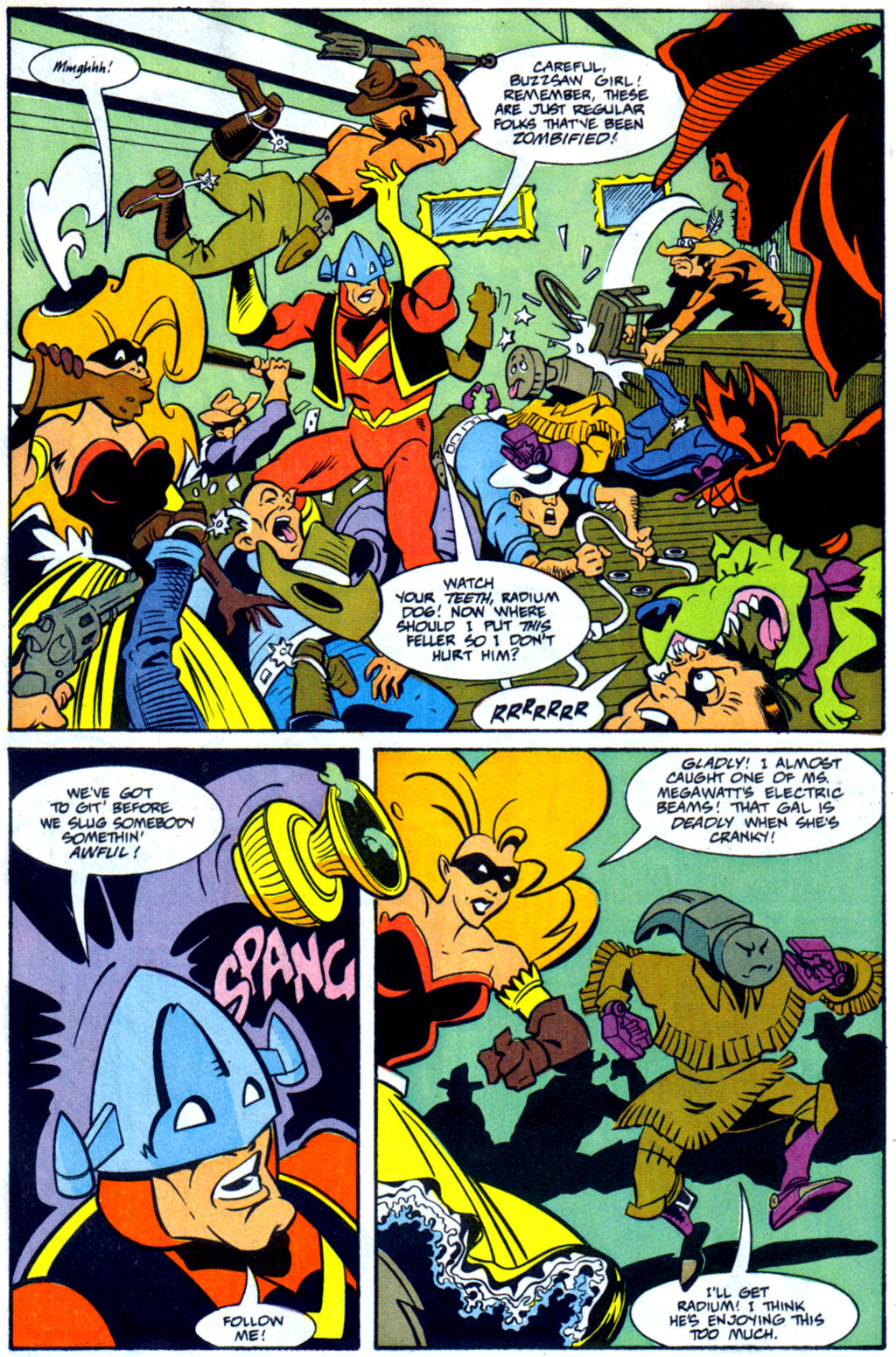 Read online Defenders of Dynatron City comic -  Issue #3 - 13