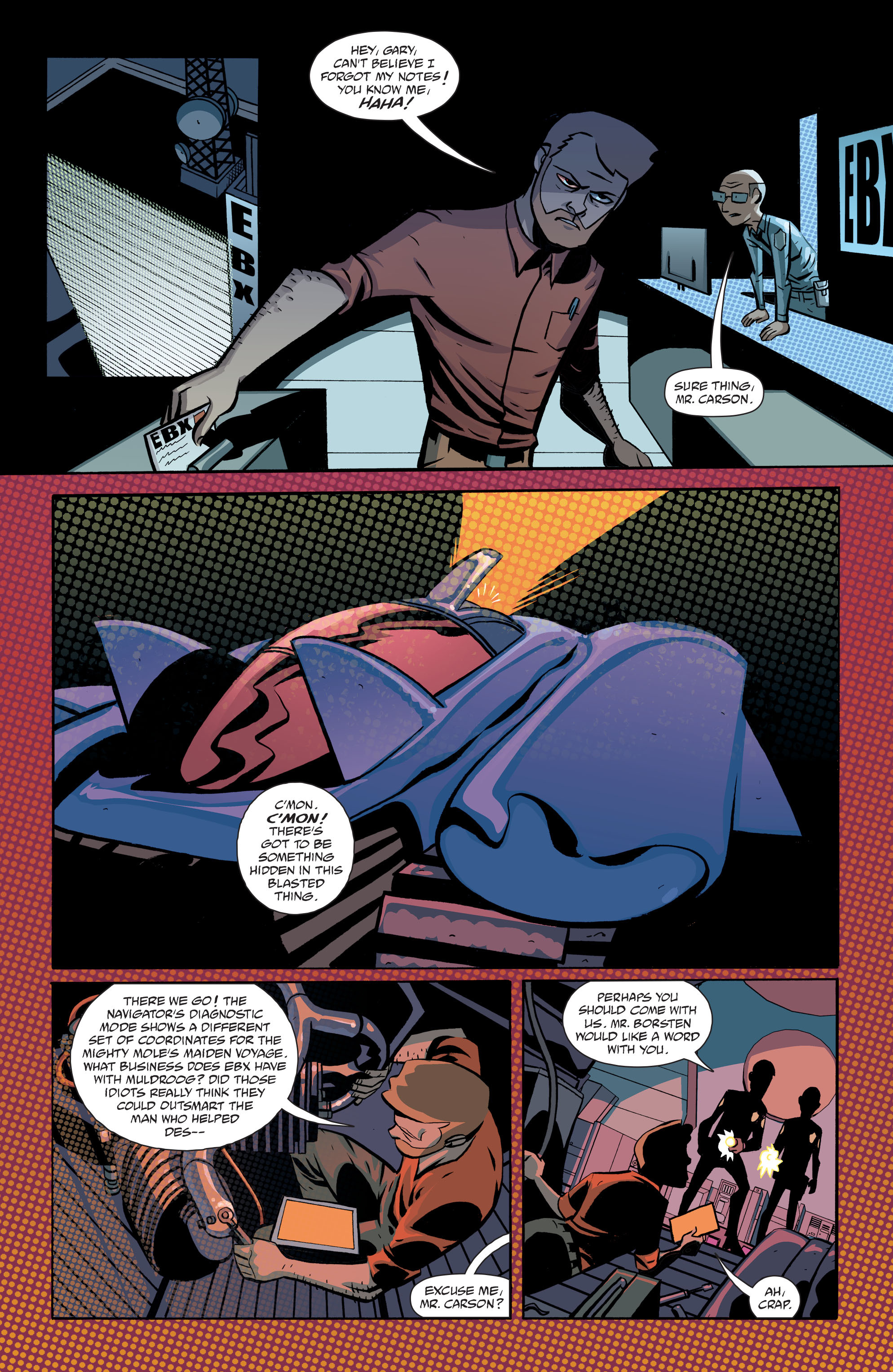 Read online Cave Carson Has a Cybernetic Eye comic -  Issue #2 - 8