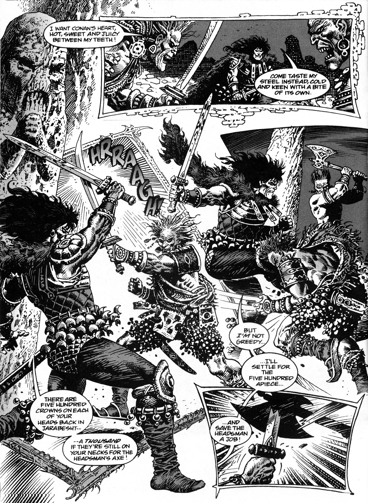 Read online Conan the Savage comic -  Issue #5 - 4