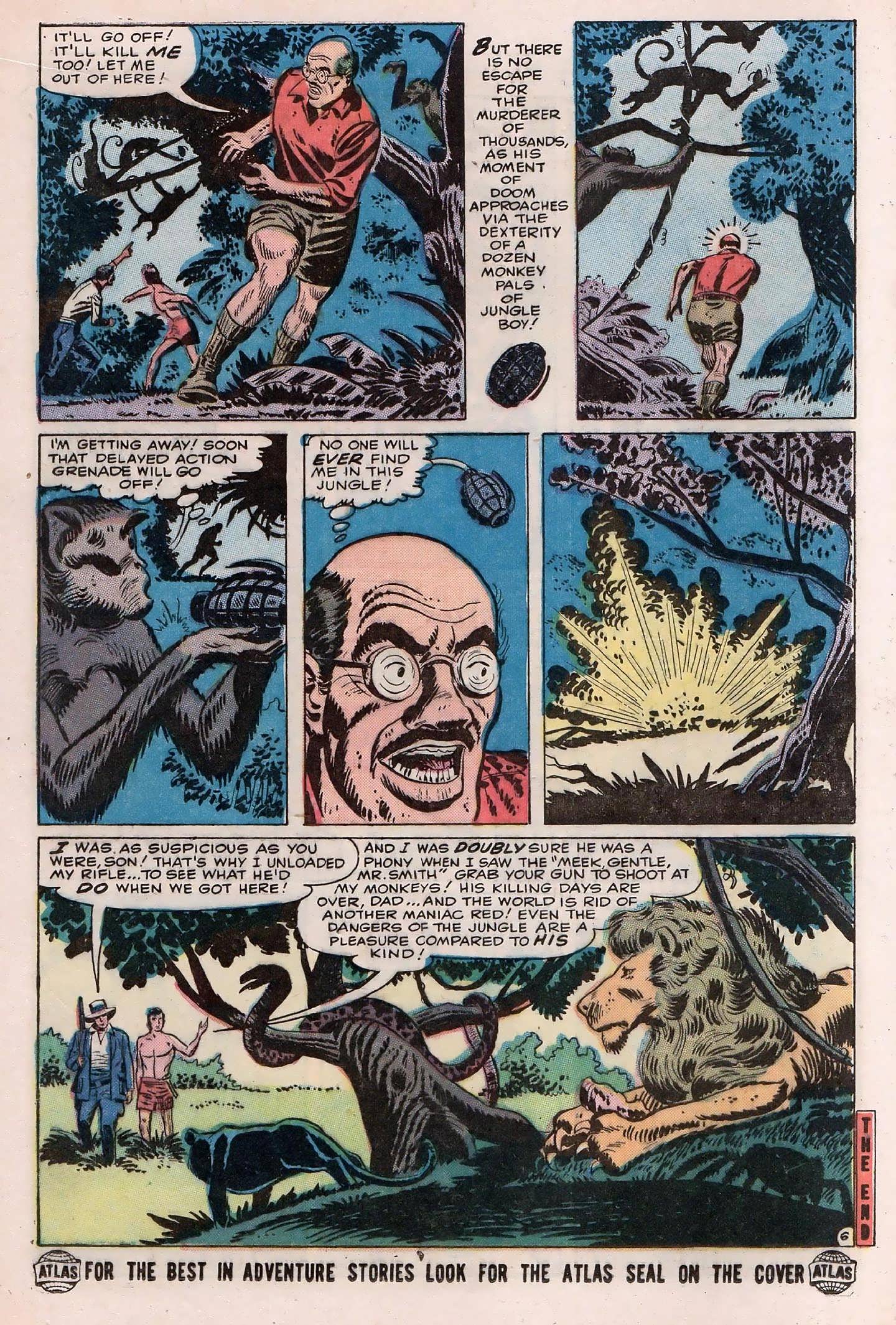 Read online Jungle Action (1972) comic -  Issue #4 - 16