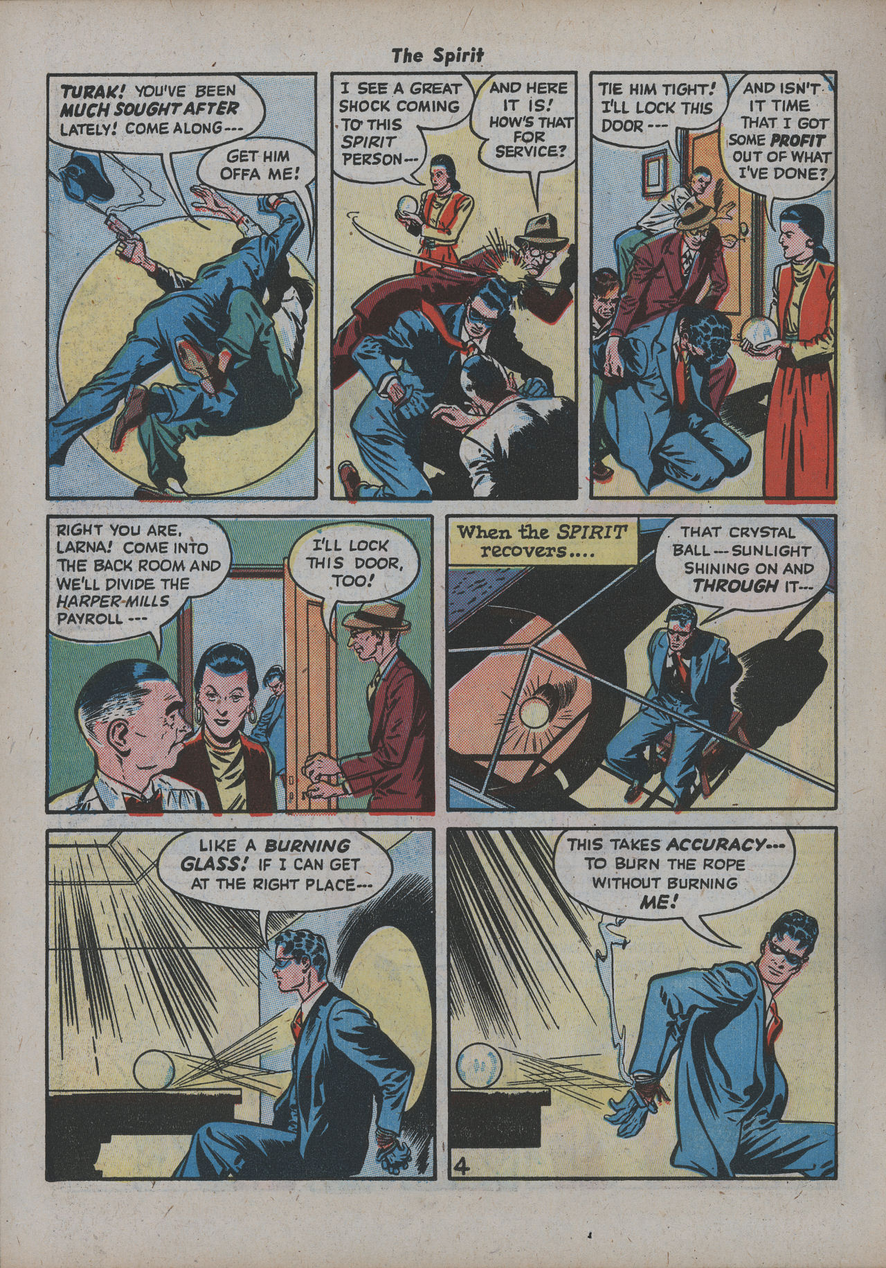 Read online The Spirit (1944) comic -  Issue #15 - 14