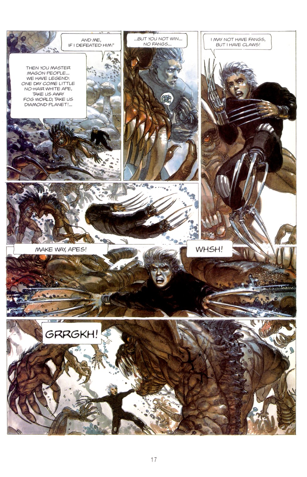 Read online The Metabarons comic -  Issue #6 - The Trials Of Aghnar - 16