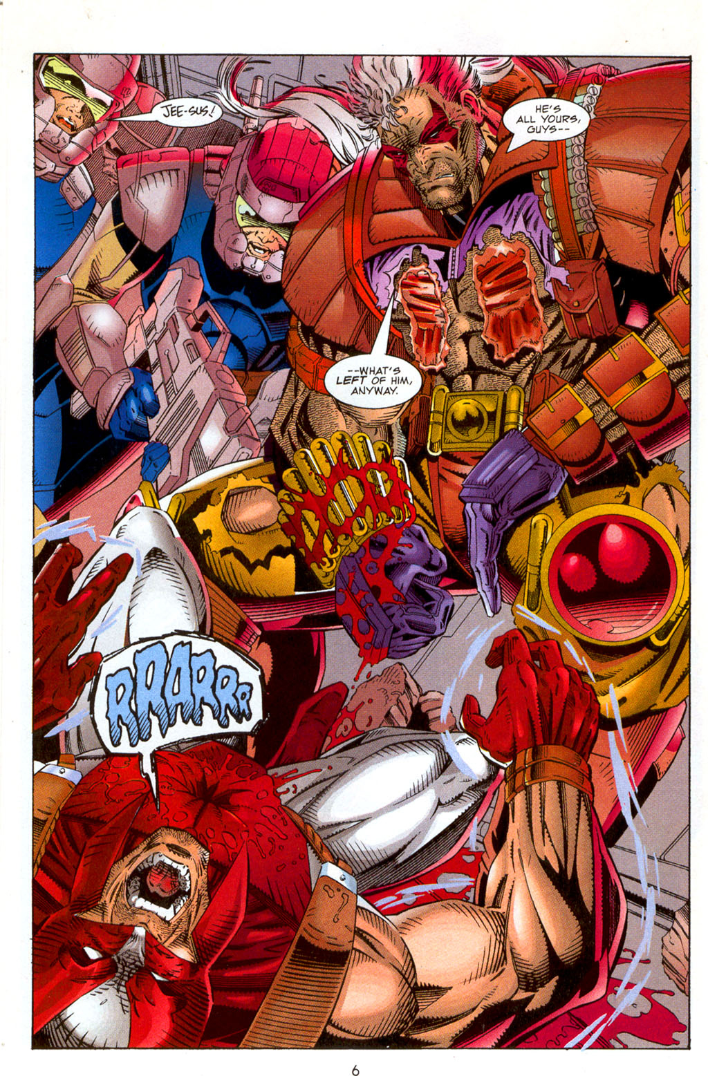 Read online Bloodstrike (1993) comic -  Issue #5 - 7