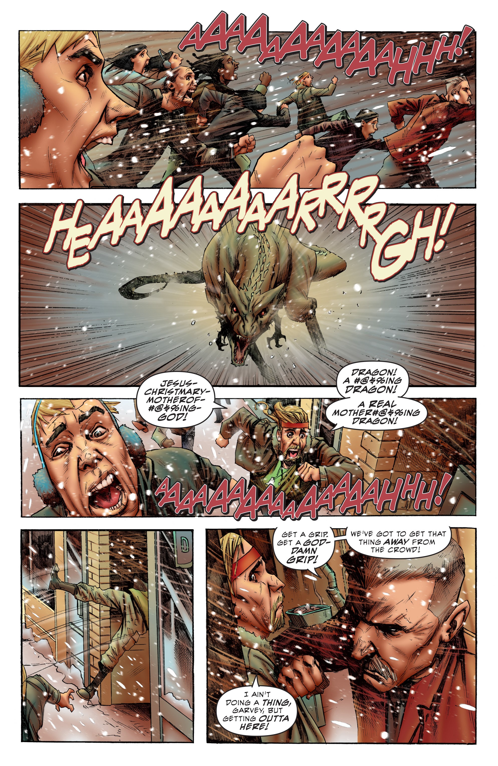 Read online A Town Called Dragon comic -  Issue #3 - 5