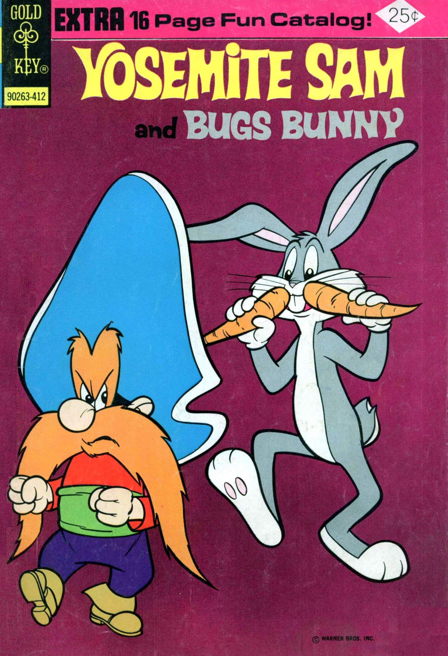 Read online Yosemite Sam and Bugs Bunny comic -  Issue #25 - 1
