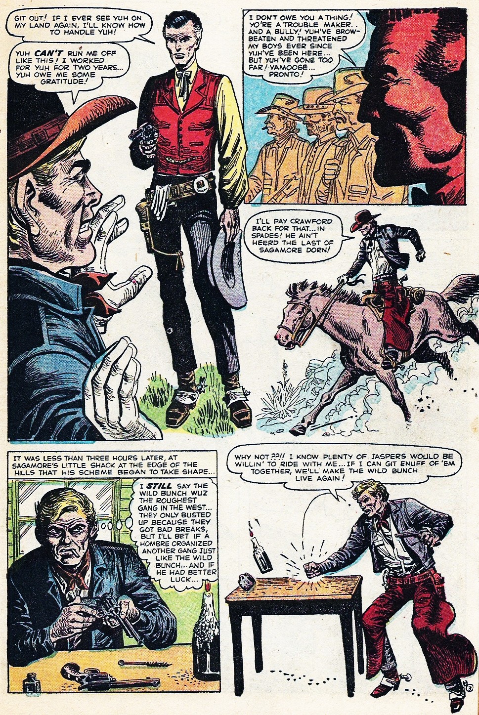 Read online Western Outlaws (1954) comic -  Issue #17 - 5