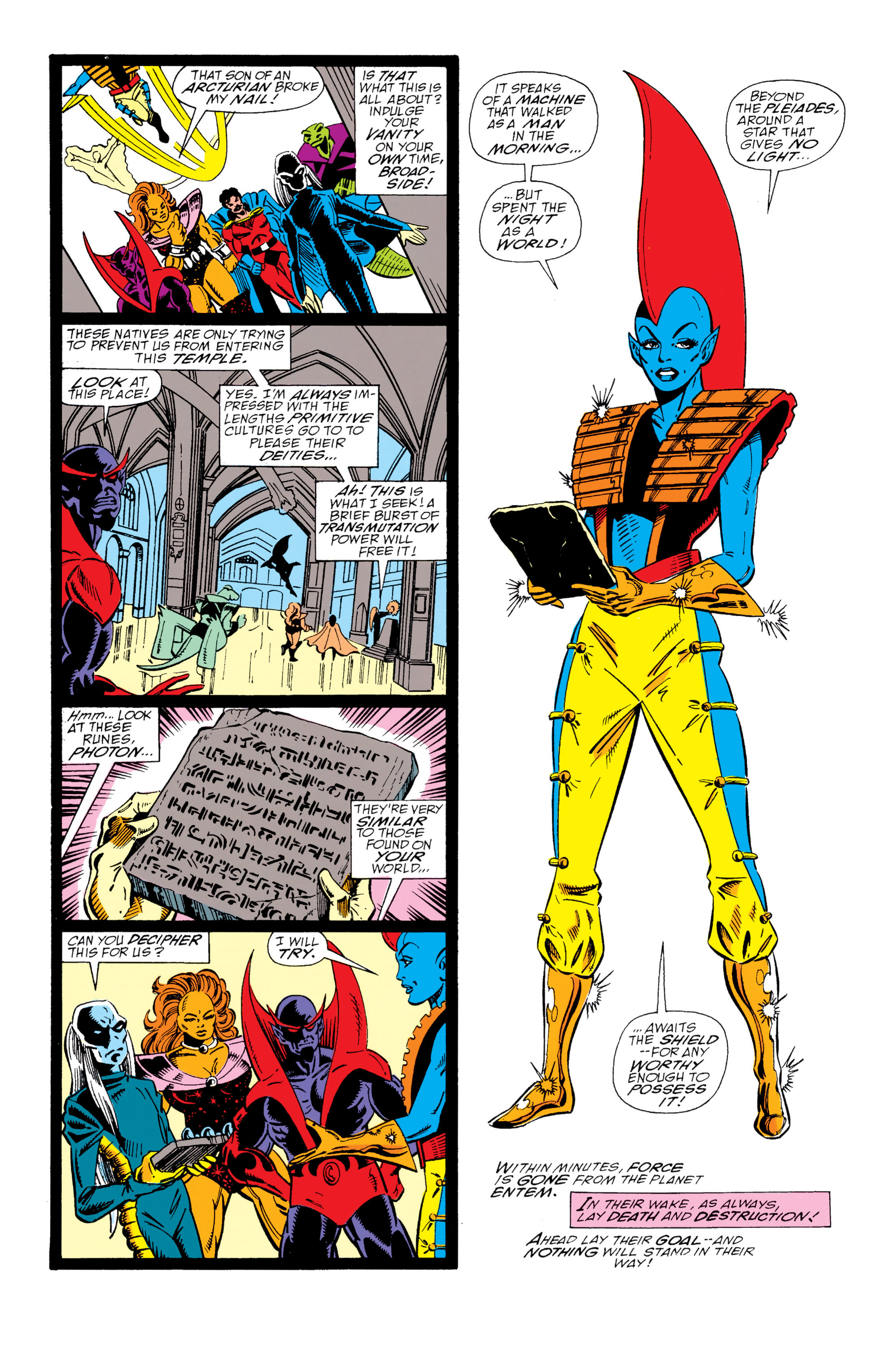 Read online Guardians of the Galaxy (1990) comic -  Issue # _TPB Guardians of the Galaxy by Jim Valentino 1 (Part 1) - 84