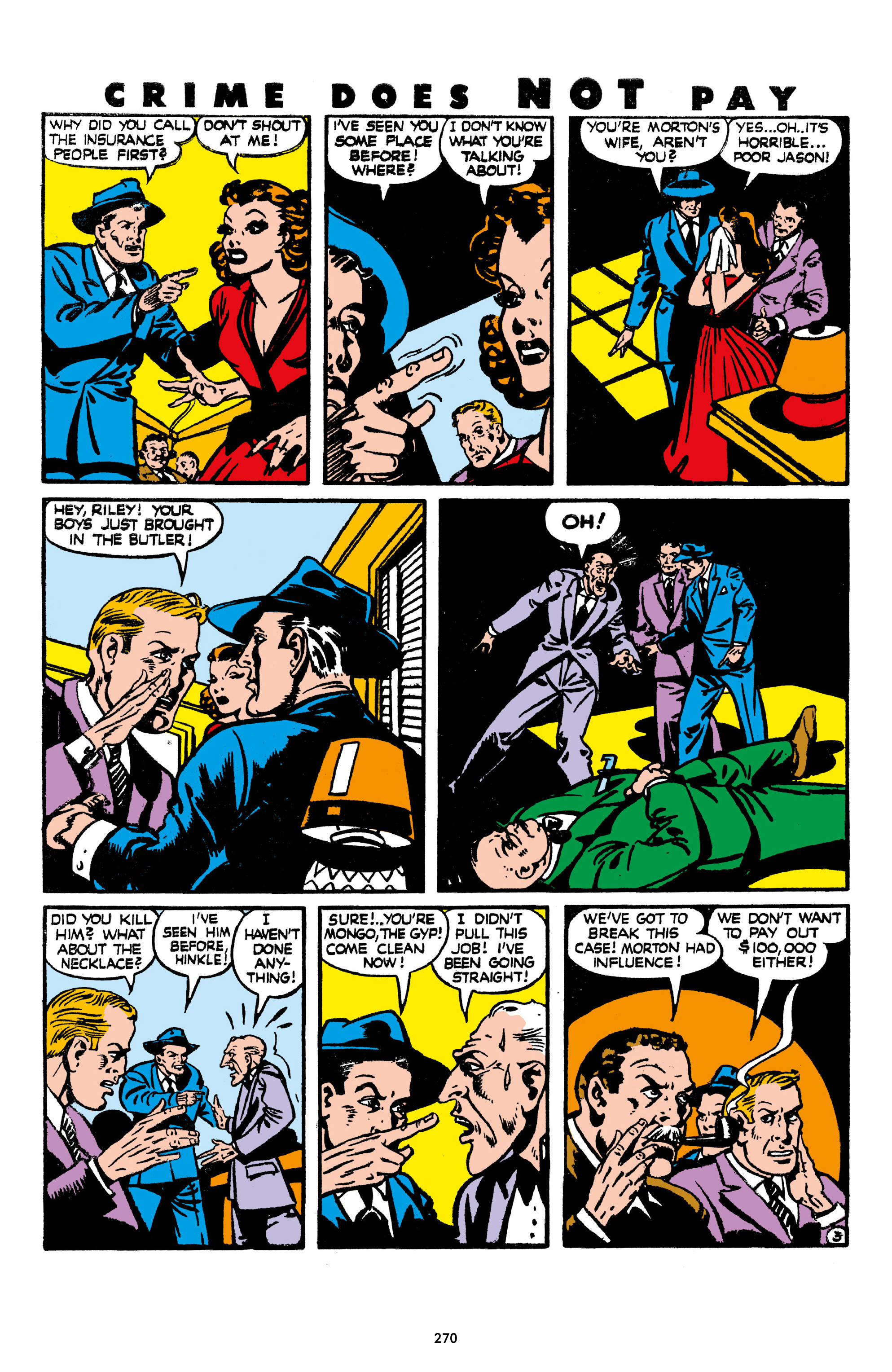 Read online Crime Does Not Pay Archives comic -  Issue # TPB 7 (Part 3) - 71