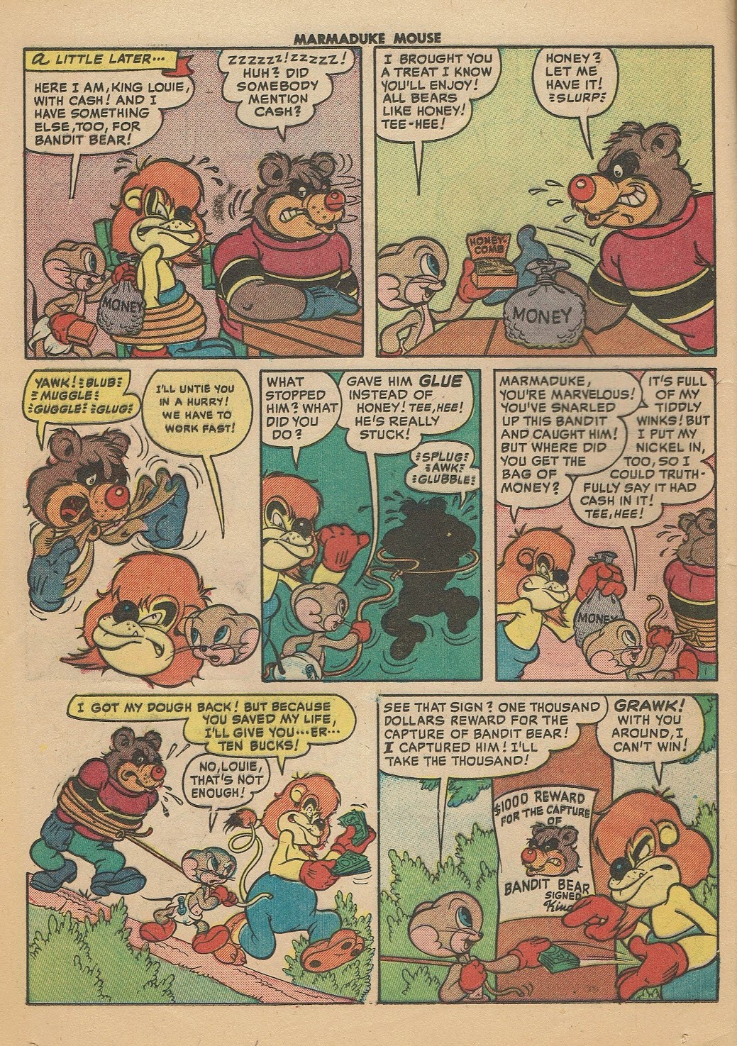 Read online Marmaduke Mouse comic -  Issue #22 - 20