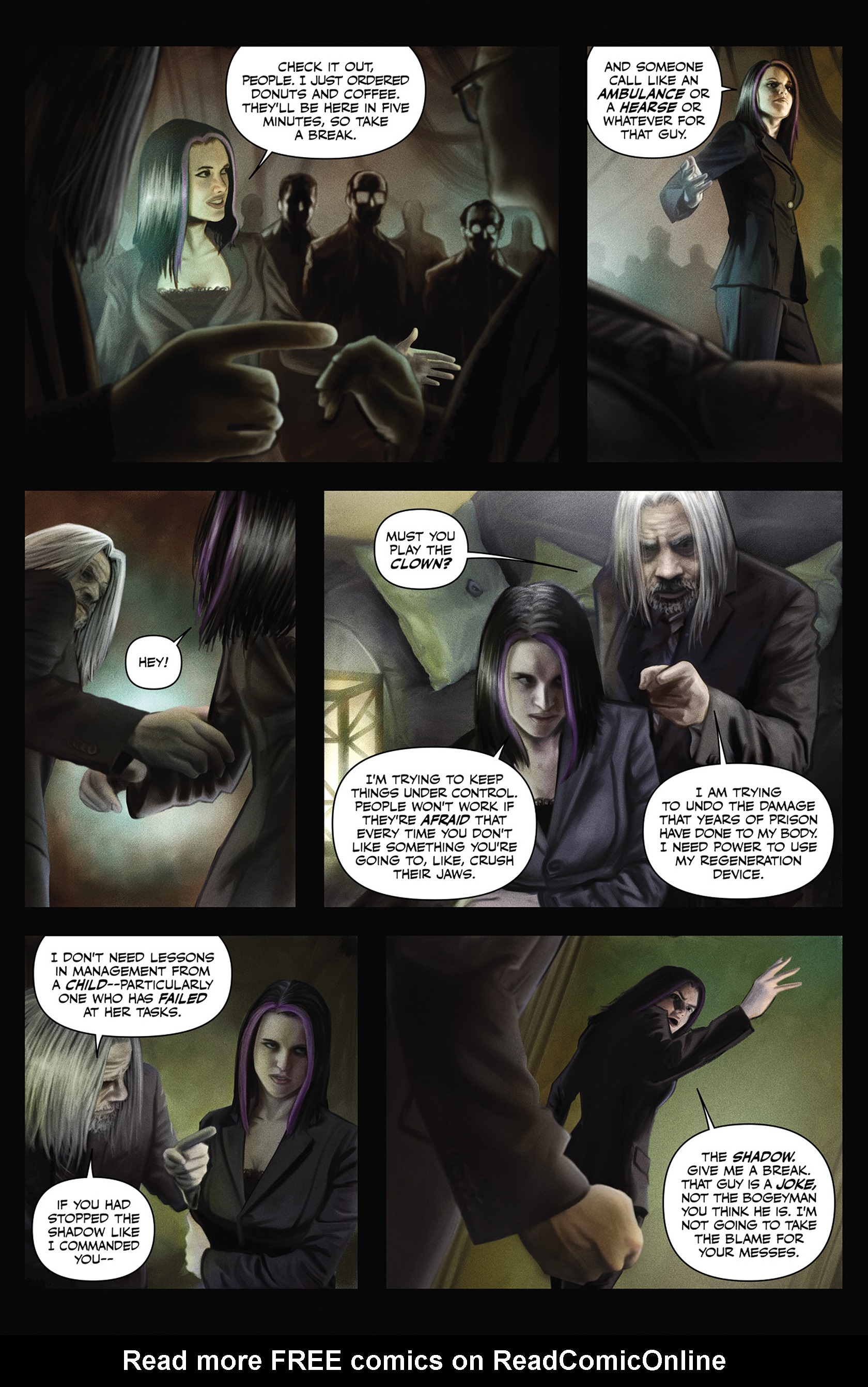 Read online The Shadow Now comic -  Issue #5 - 9