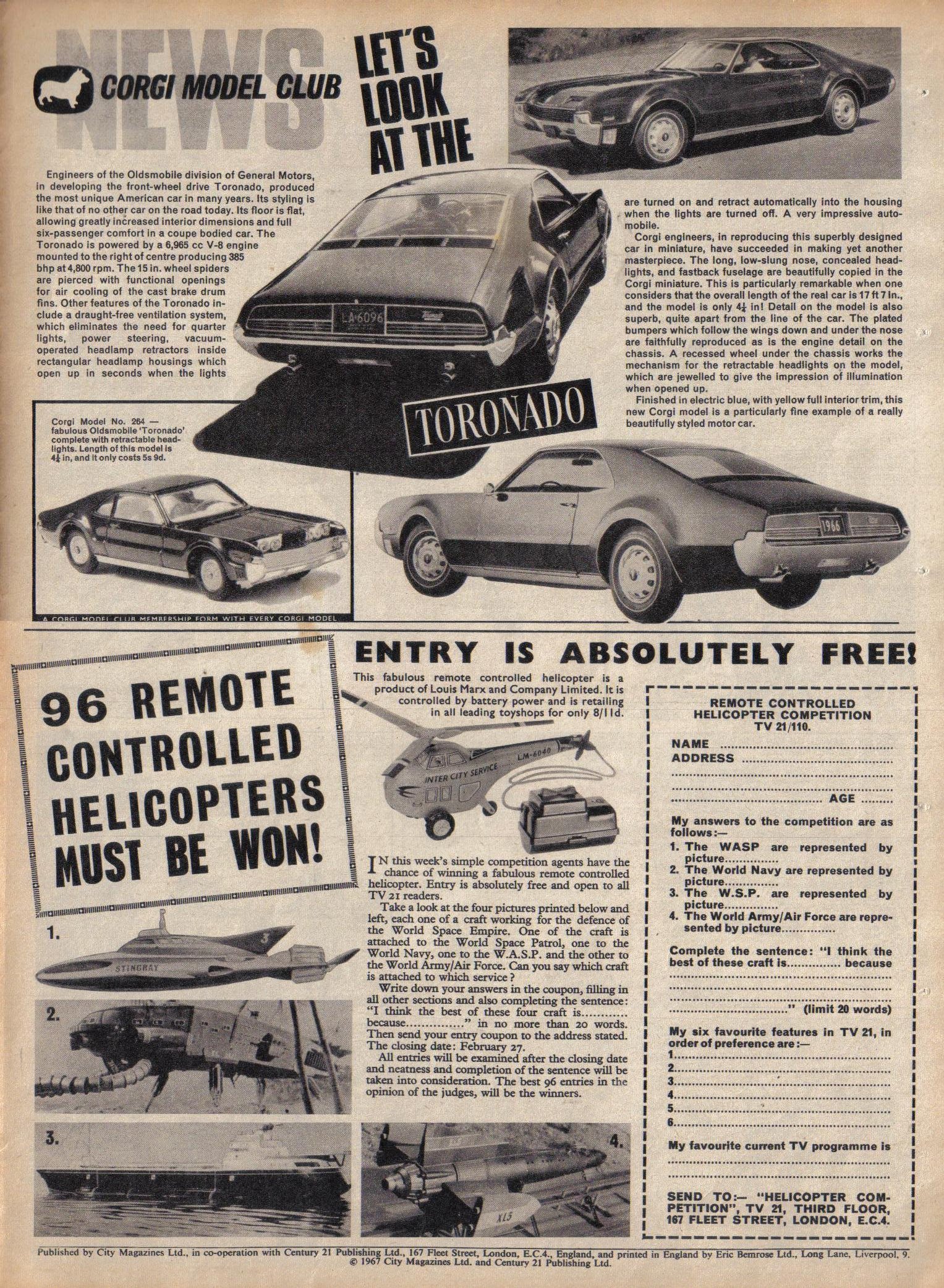 Read online TV Century 21 (TV 21) comic -  Issue #110 - 18
