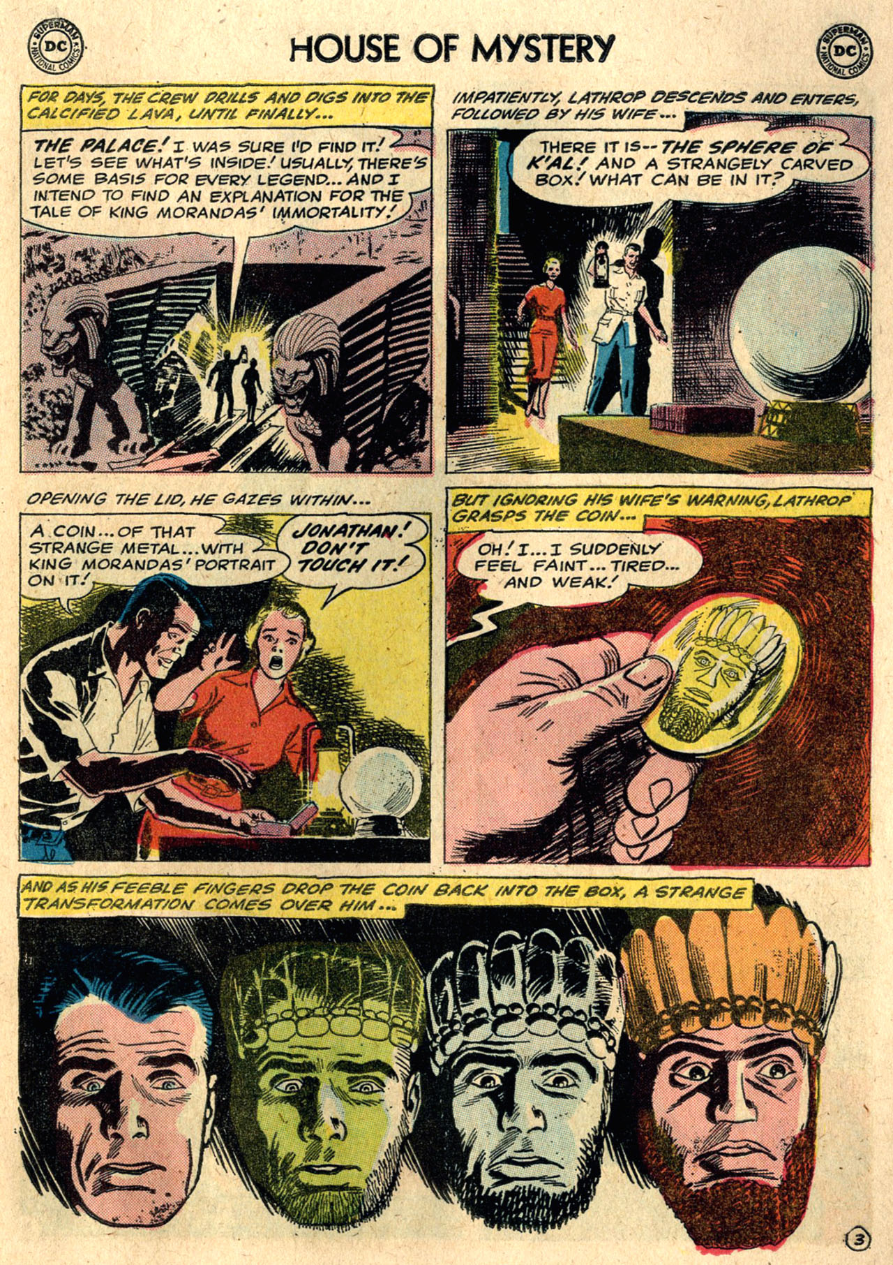 Read online House of Mystery (1951) comic -  Issue #94 - 17