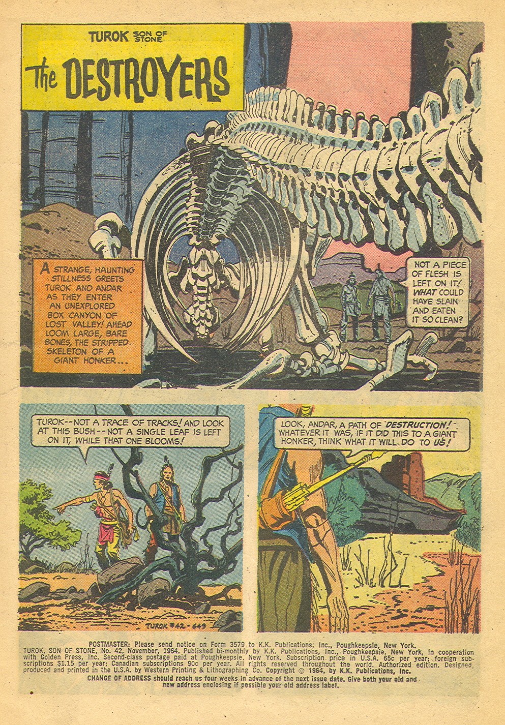 Read online Turok, Son of Stone comic -  Issue #42 - 3