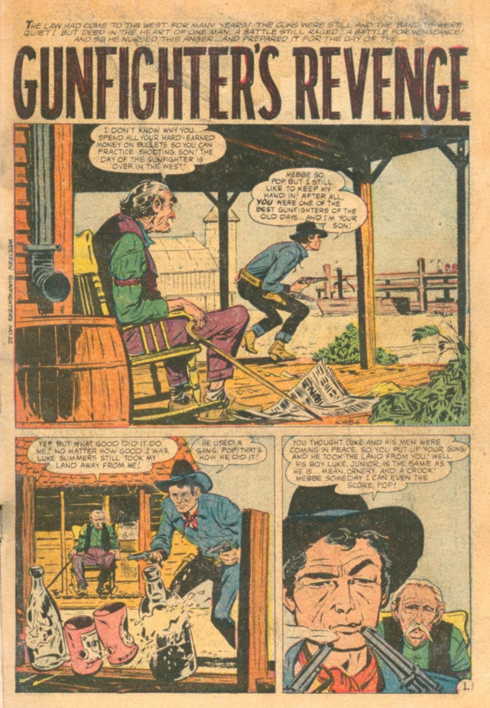 Read online Western Gunfighters (1956) comic -  Issue #22 - 3