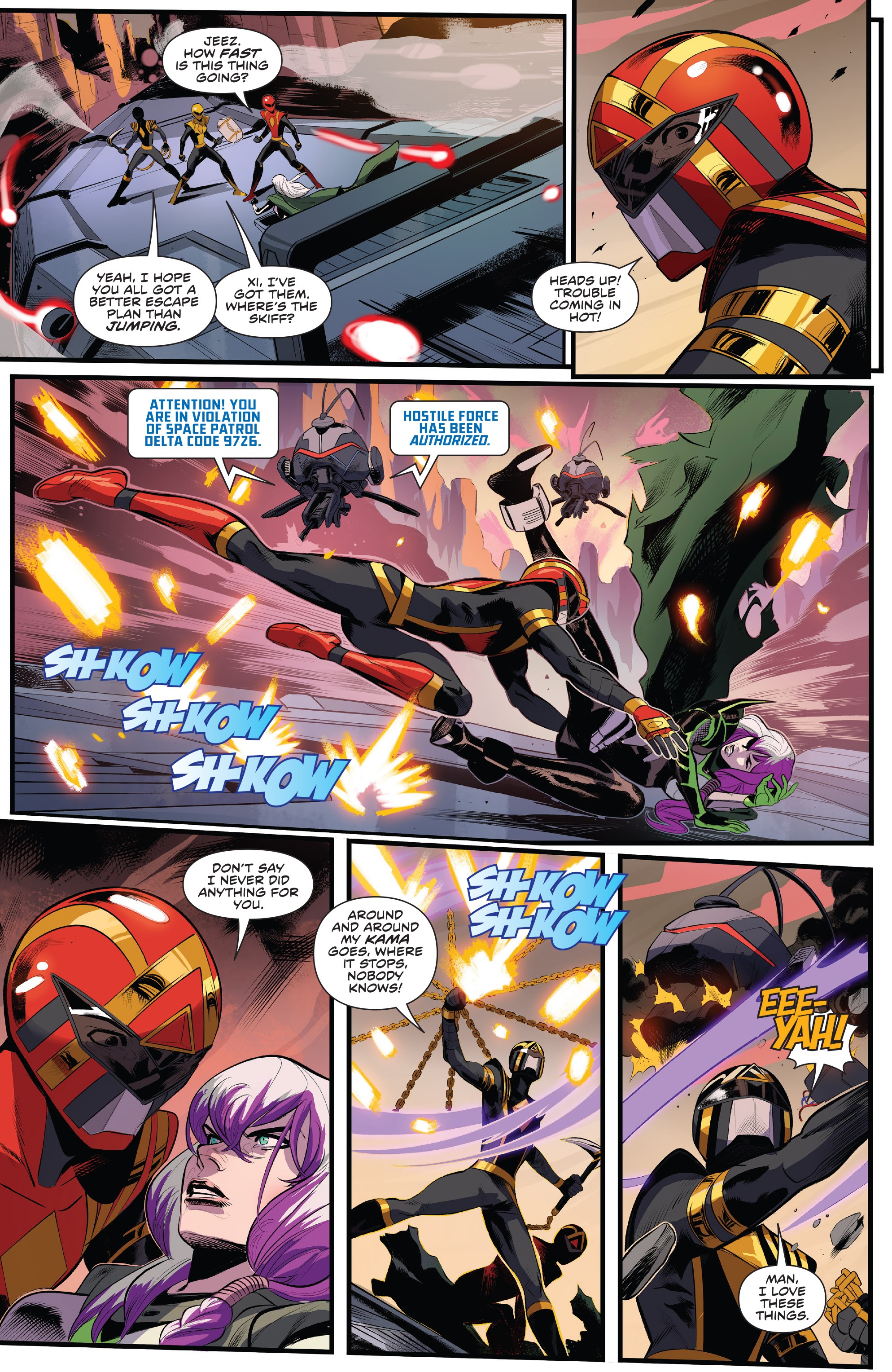 Read online Power Rangers comic -  Issue #6 - 18
