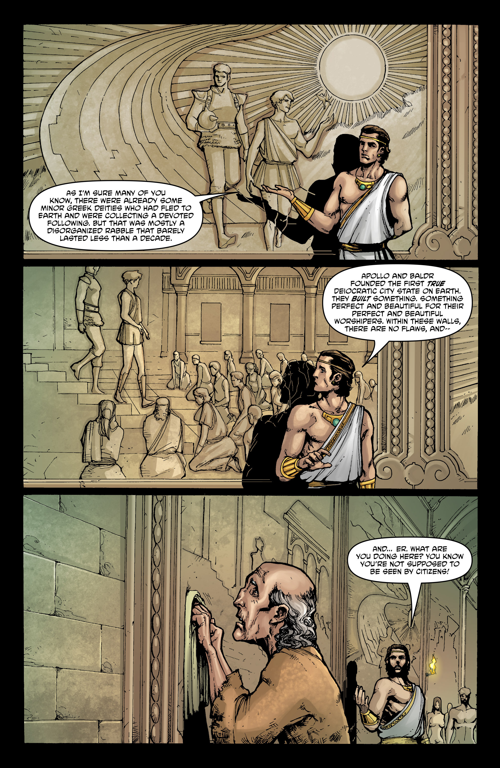 Read online God Is Dead comic -  Issue #19 - 20