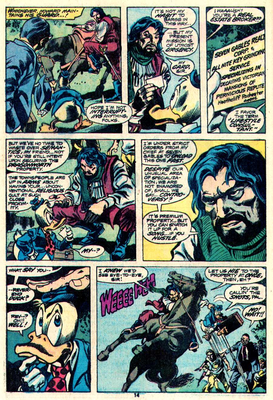 Read online Howard the Duck (1976) comic -  Issue #6 - 9