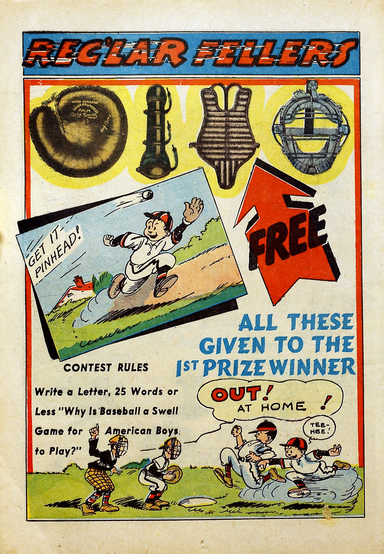 Read online Reg'lar Fellers Heroic Comics comic -  Issue #15 - 36