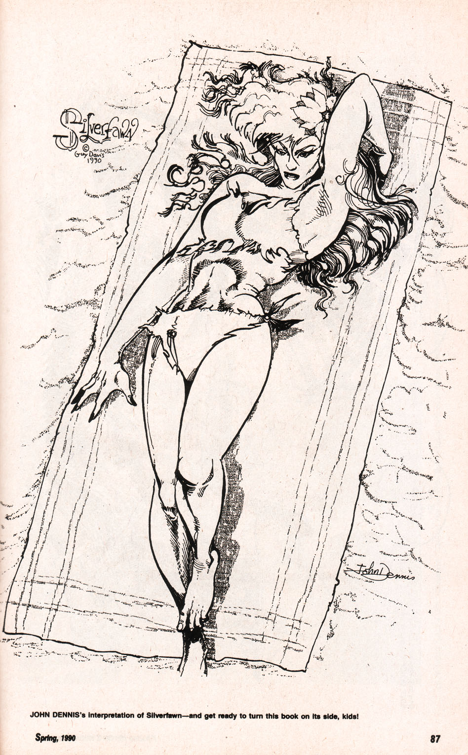 Read online Amazing Heroes Swimsuit Special comic -  Issue # TPB 1 - 89