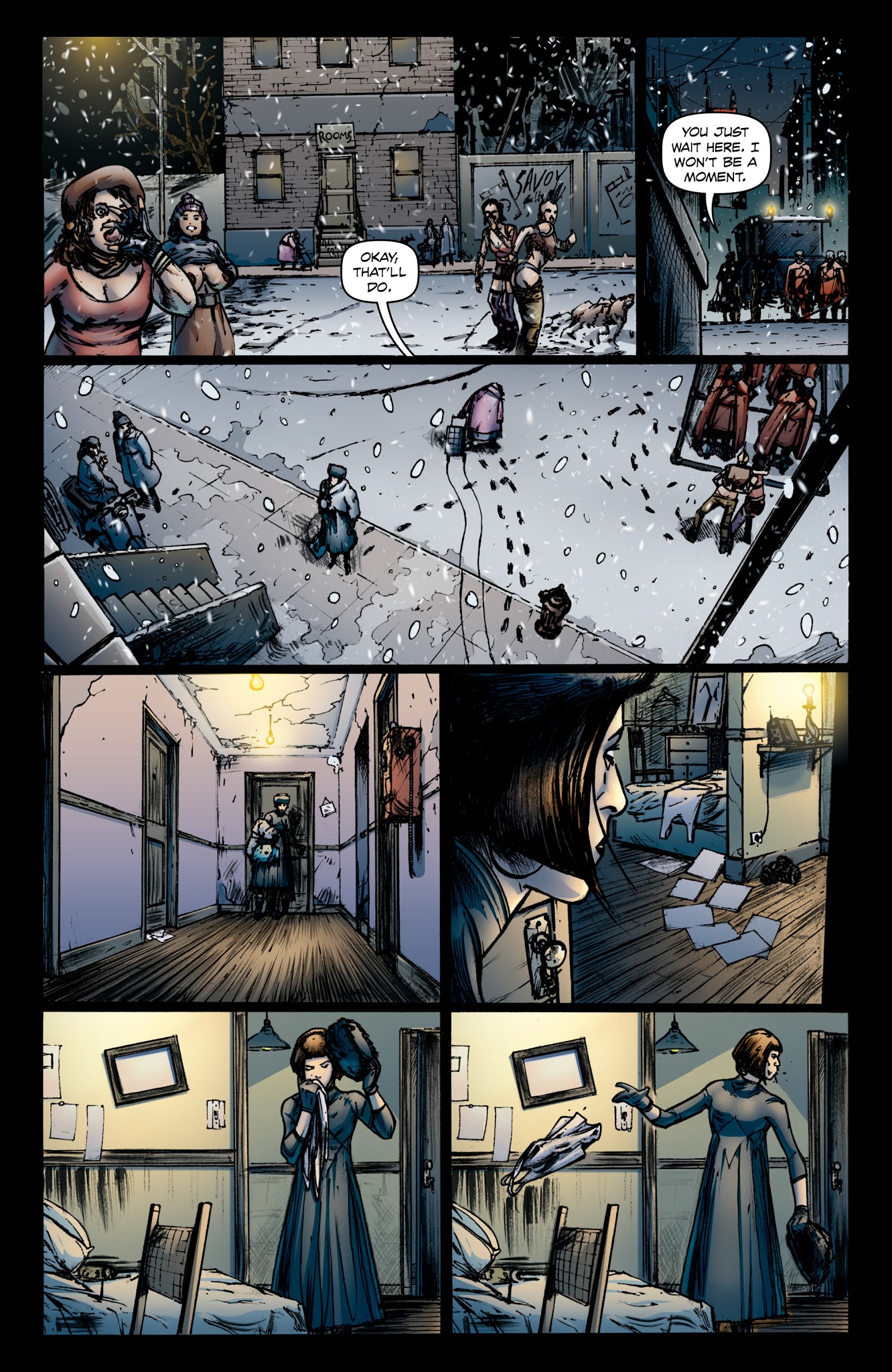 Read online Fashion Beast comic -  Issue #8 - 8