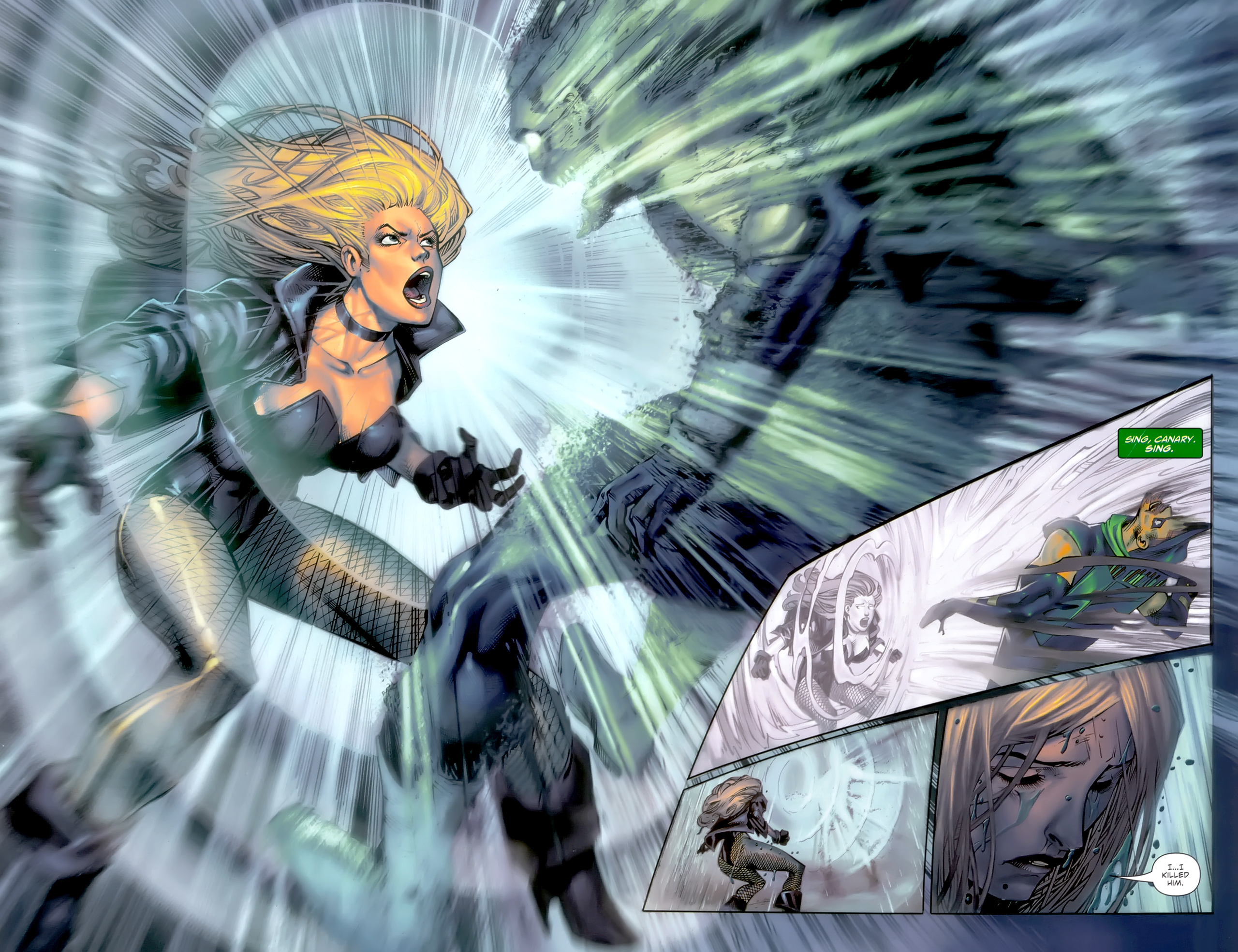 Read online Green Arrow/Black Canary comic -  Issue #30 - 19
