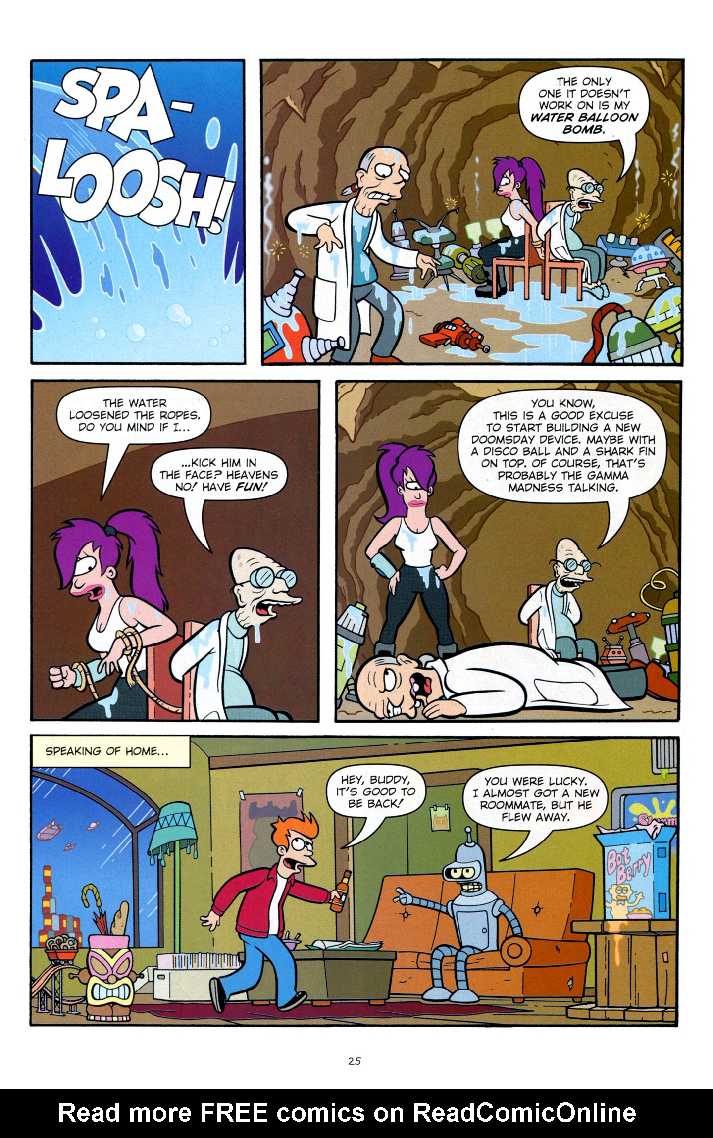 Read online Futurama Comics comic -  Issue #58 - 22